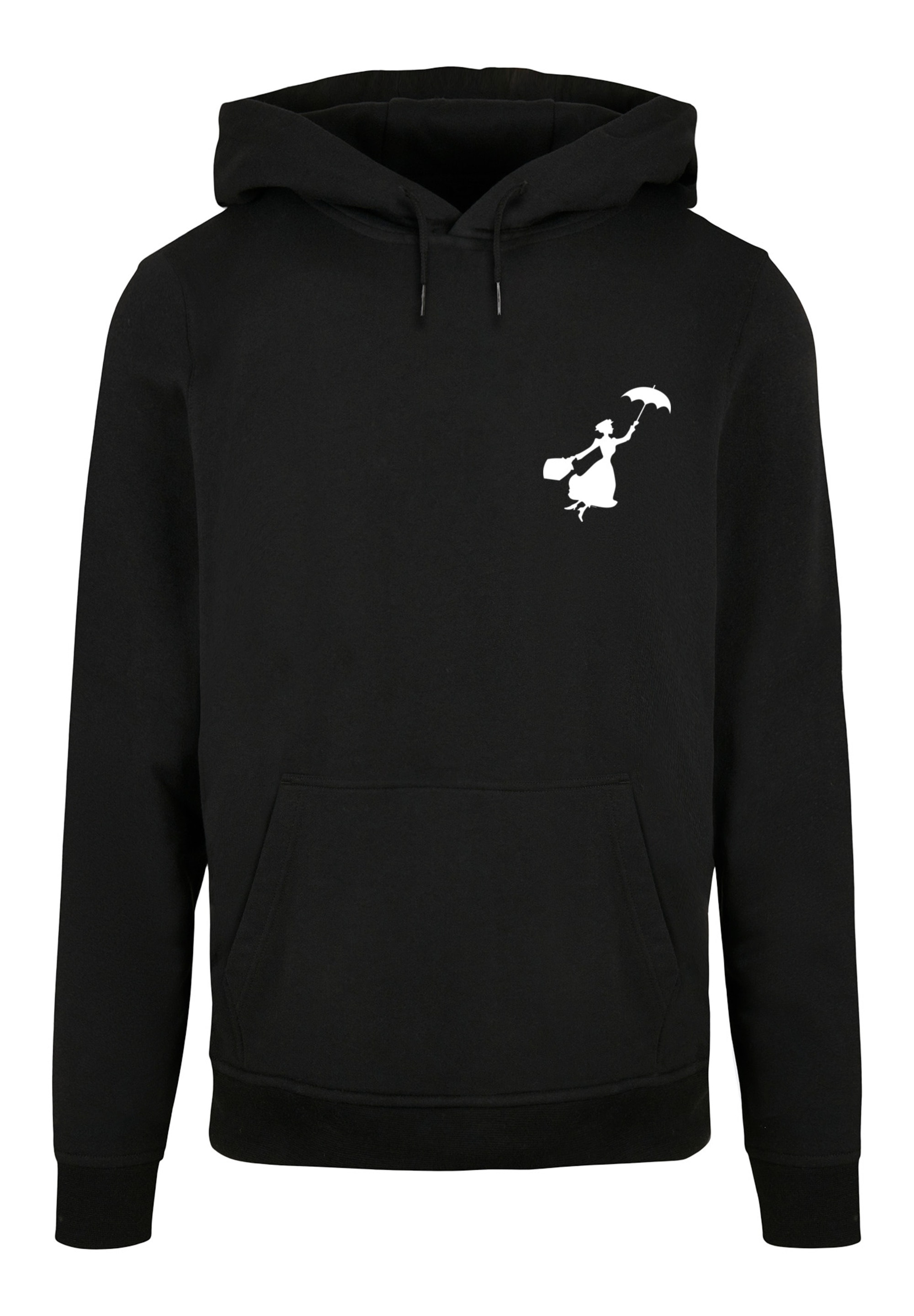 F4NT4STIC Kapuzenpullover »Disney Mary Poppins Flying Silhouette Regenschirm«, Print