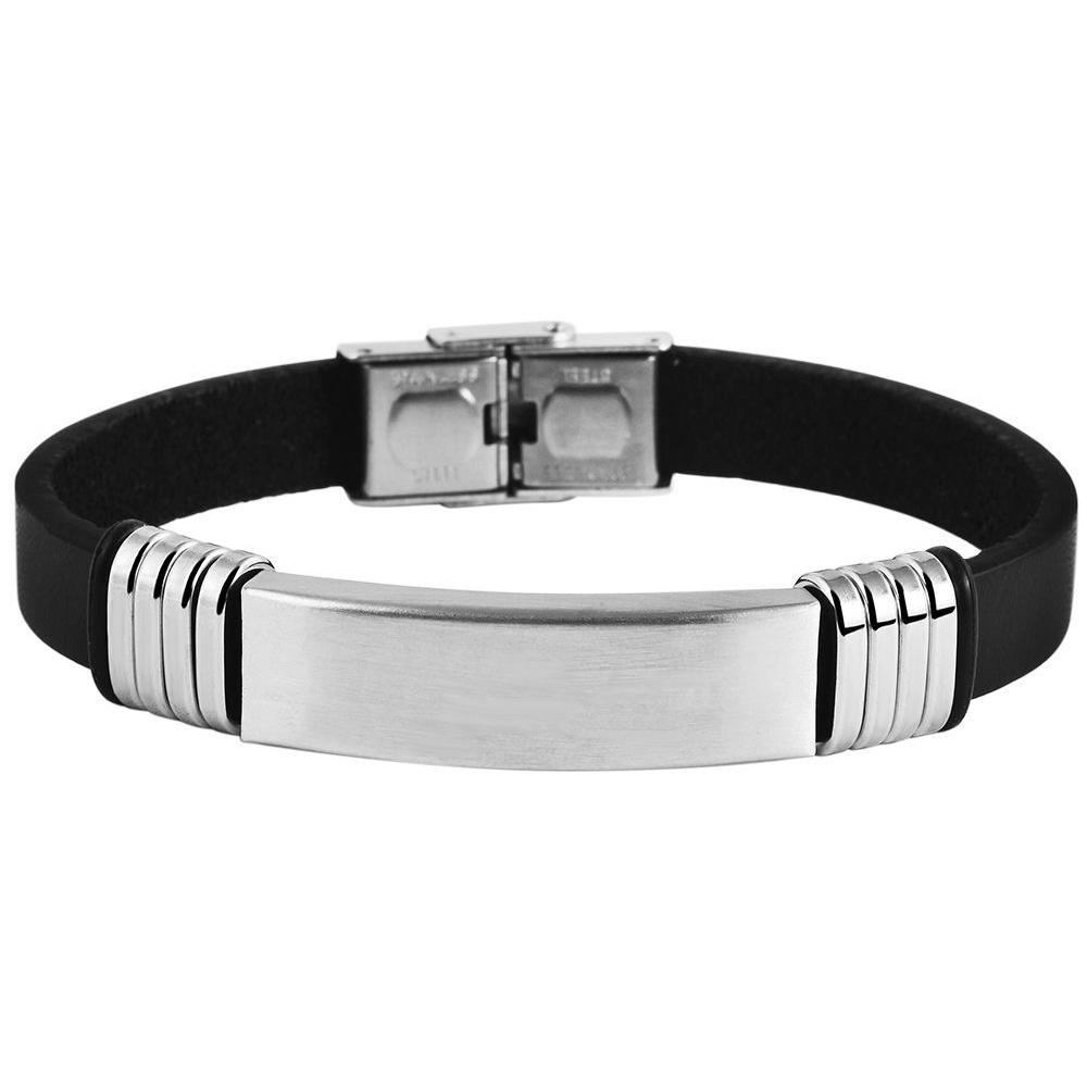 Adelia´s Armband »Unisex Armband – Lederarmband aus Leder 21 cm« Perfekt zum Verschenken an besondere Menschen