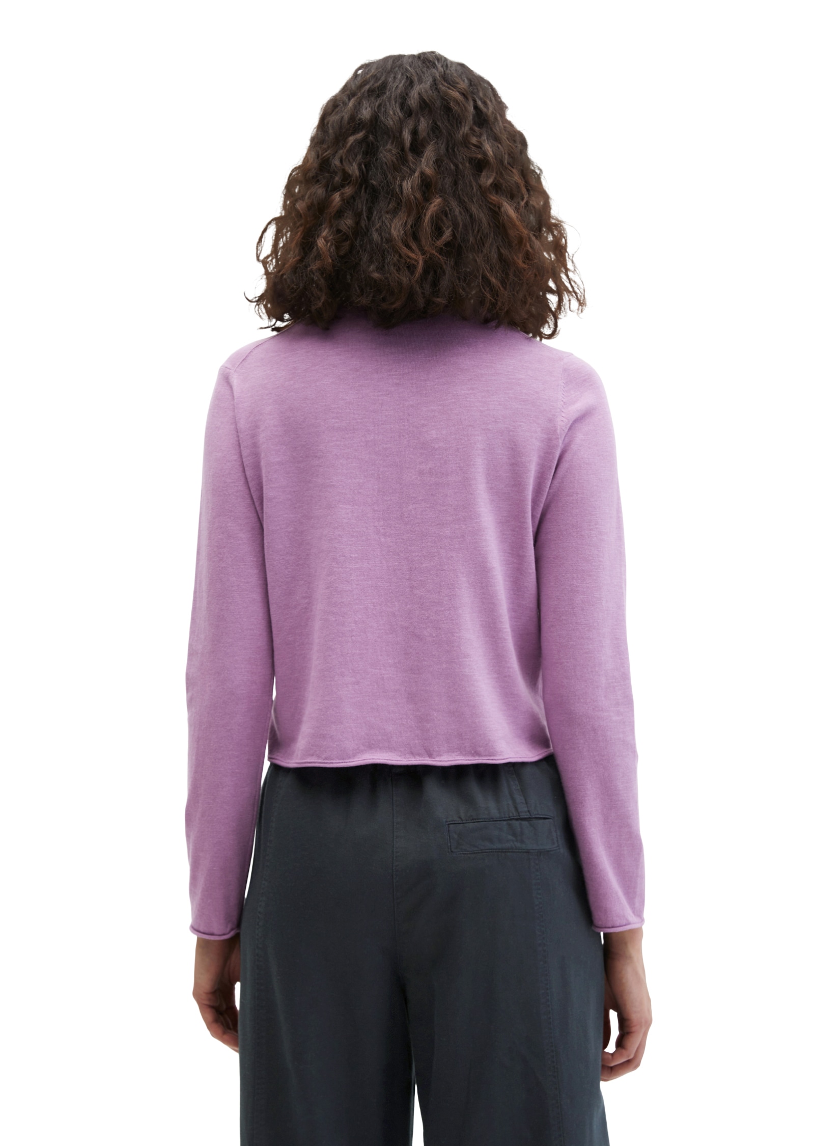 Marc O'Polo Cardigan regular aus Organic Cotton-Leinen-Mix