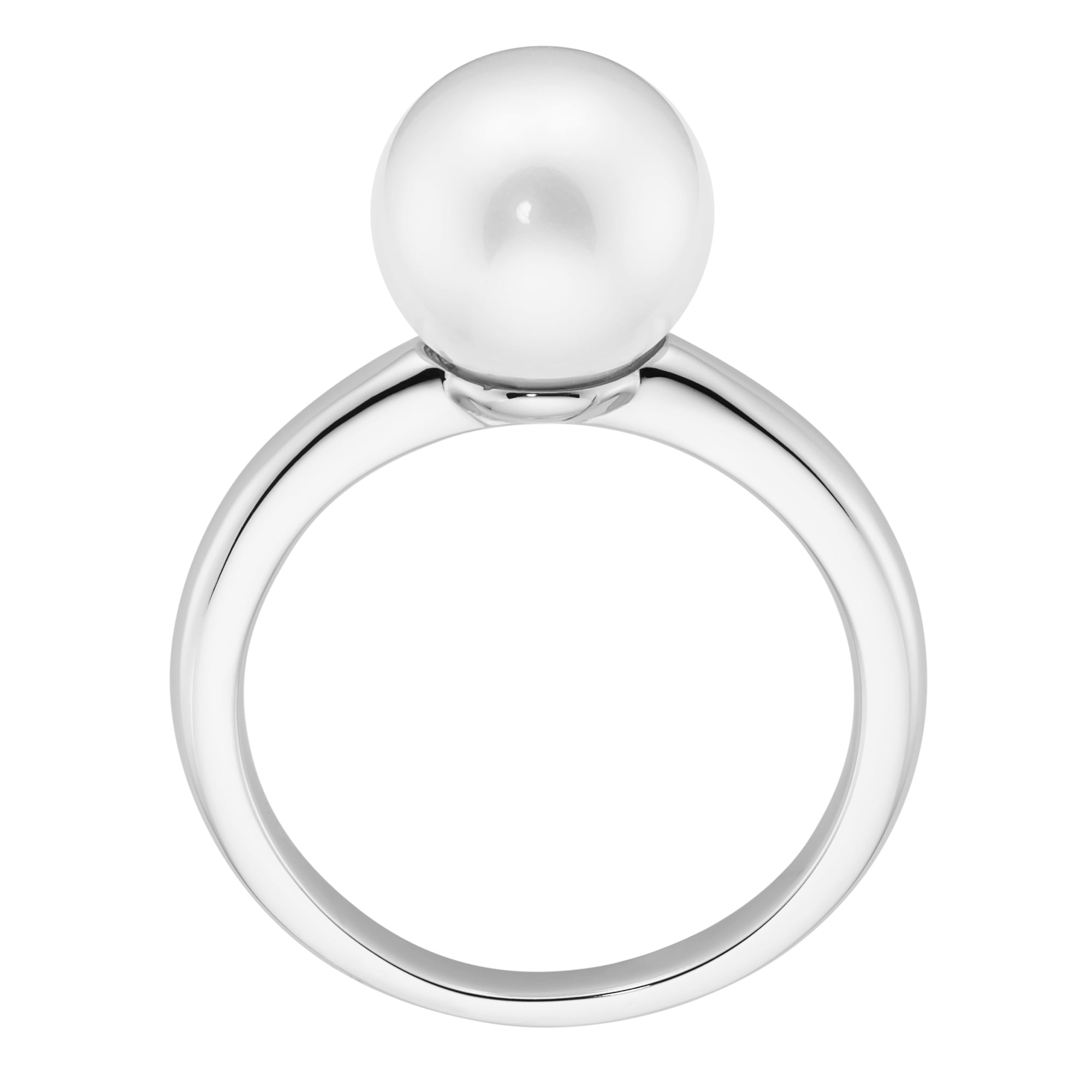 GIORGIO MARTELLO MILANO Perlenring »mit Muschelkern-Perle, Silber 925«
