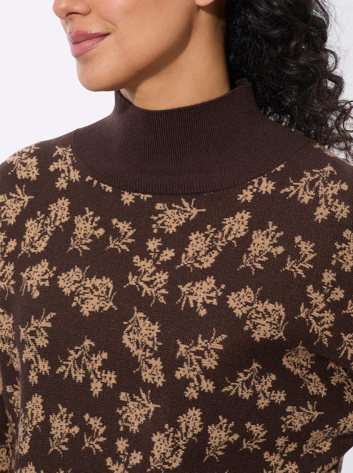 Inspirationen Stehkragenpullover »Rollkragen-Pullover«