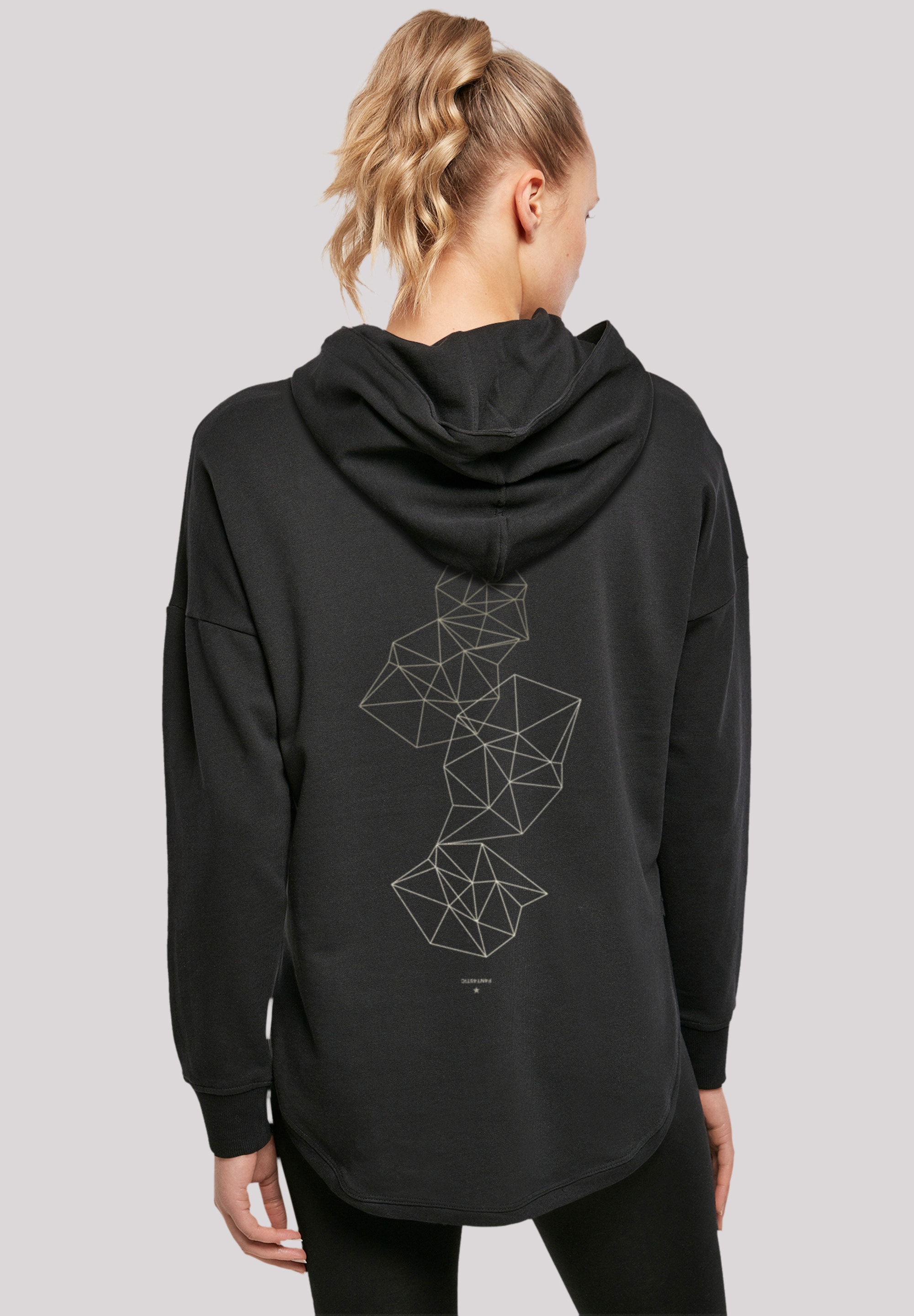 F4NT4STIC Kapuzenpullover "Geometrics Abstract", Print