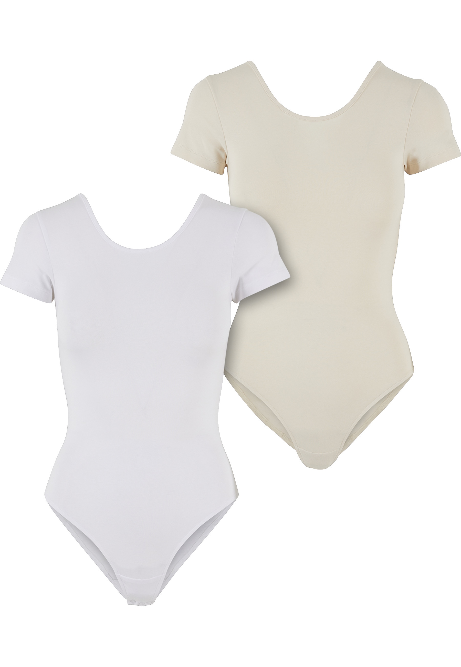 URBAN CLASSICS Body »Urban Classics Ladies Organic Stretch Jersey 2-Pack«
