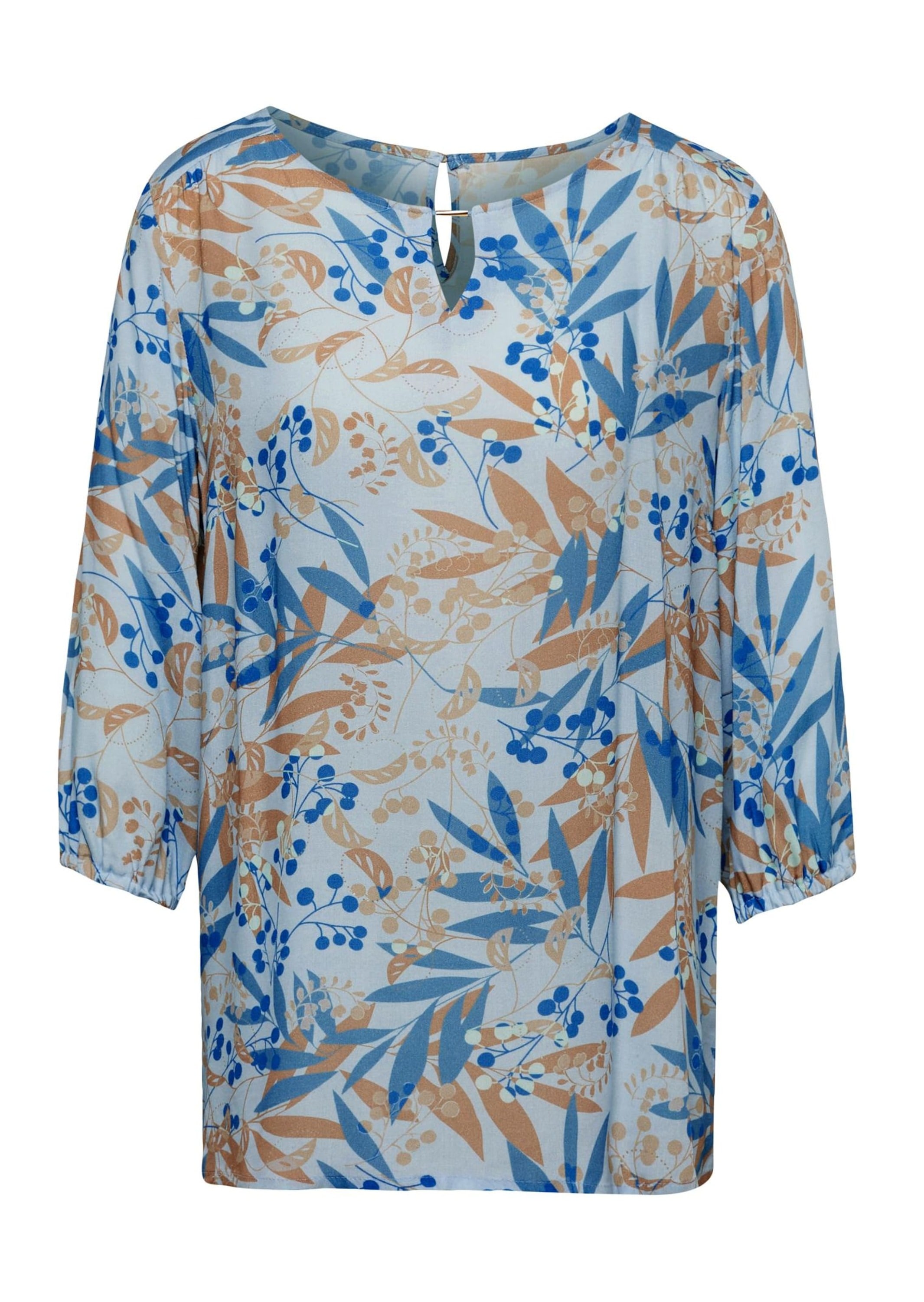 GOLDNER Midikleid "Leichtes Druckkleid aus trageangenehmer Viskose" günstig online kaufen