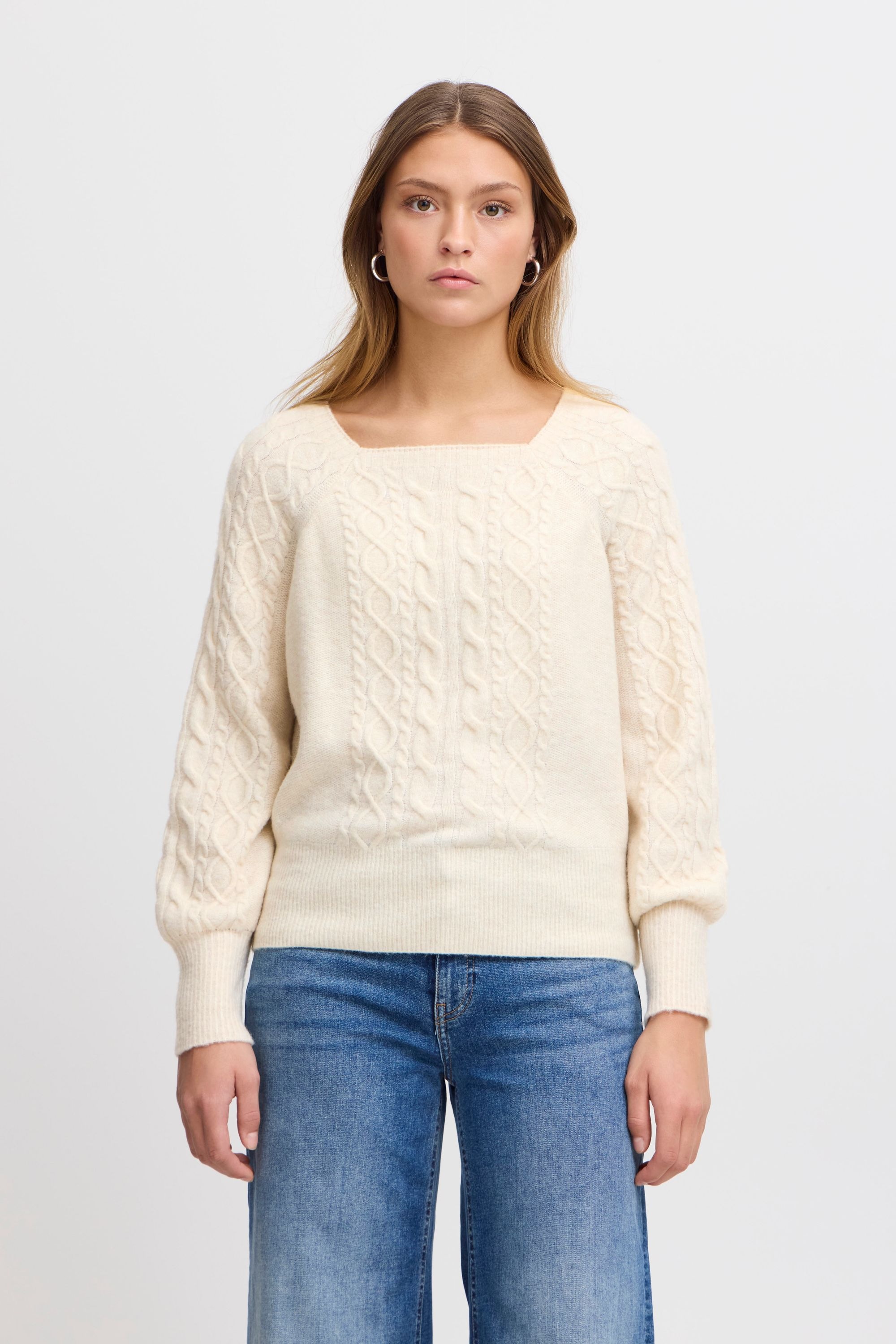 Ichi Strickpullover »Strickpullover IHLIYANNA LS«