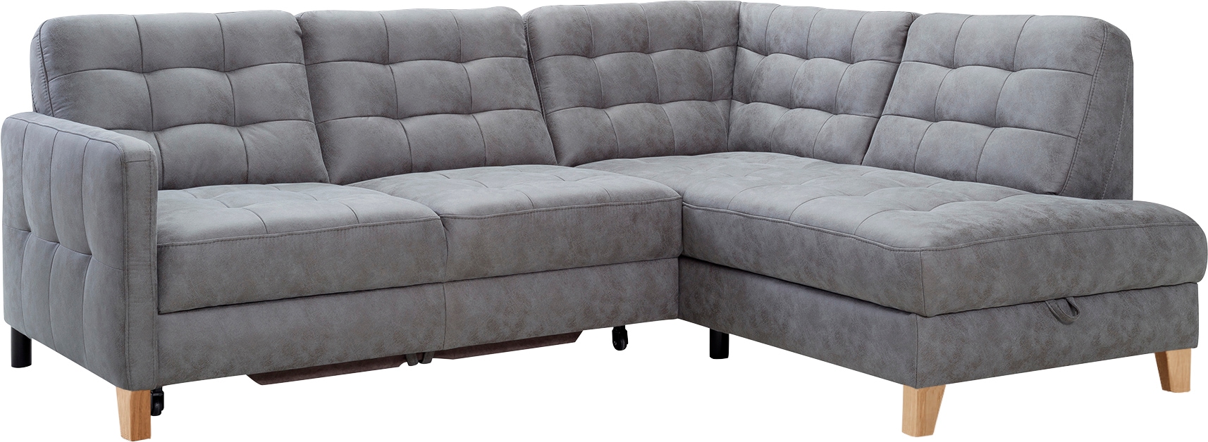 exxpo - sofa fashion Ecksofa "Elio, kompakt und komfortabel, bequem, zeitlo günstig online kaufen