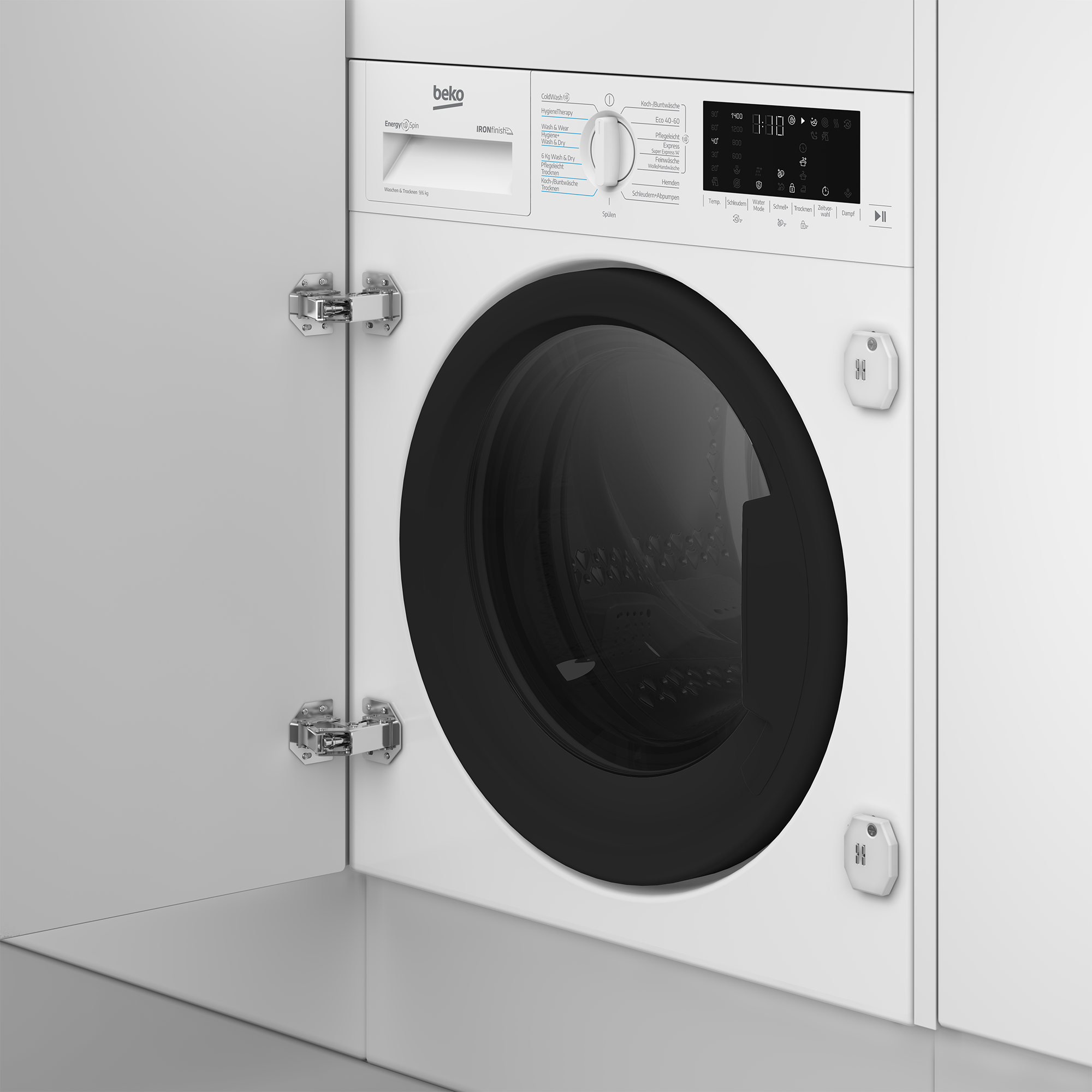 BEKO Einbauwaschtrockner 9 kg /9 kg 72 dB(A)
