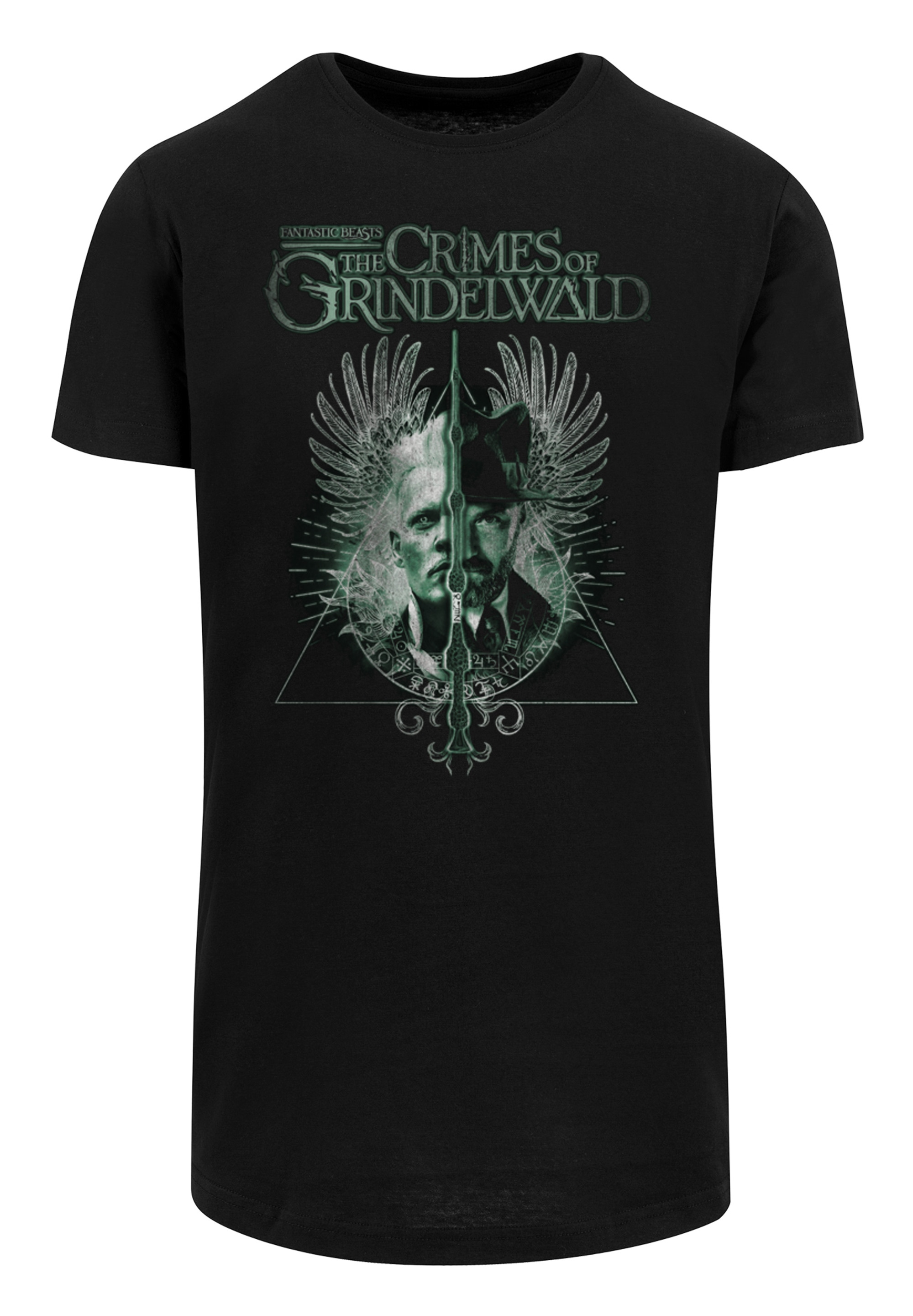 F4NT4STIC T-Shirt »Phantastische Tierwesen Grindelwald«, Herren,Premium Merch,Lang,Longshirt,Bedruckt