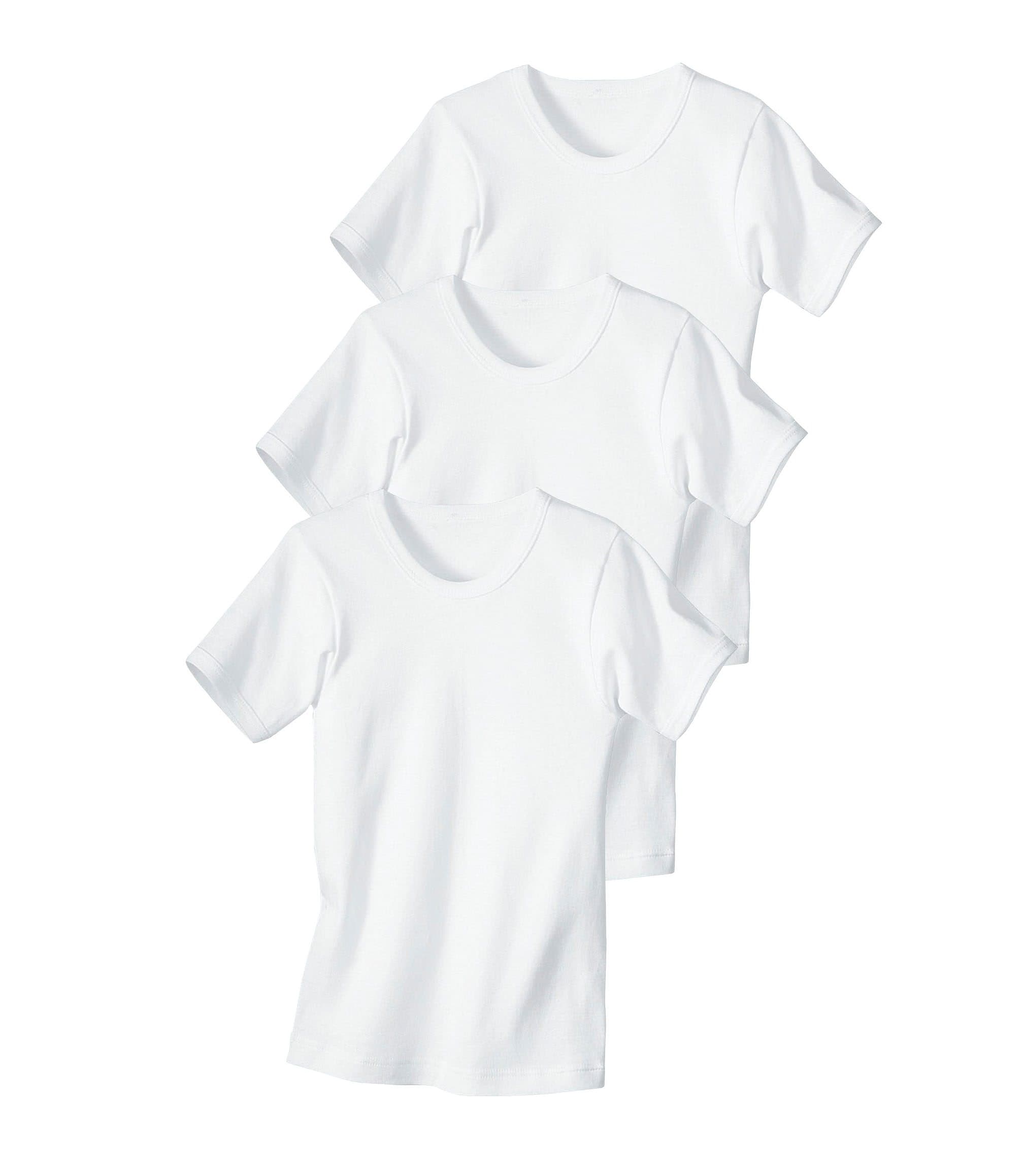 reine Feinripp-Qualität, Unterhemd, kaufen (Packung, 3 Baumwolle St.), | BAUR H.I.S