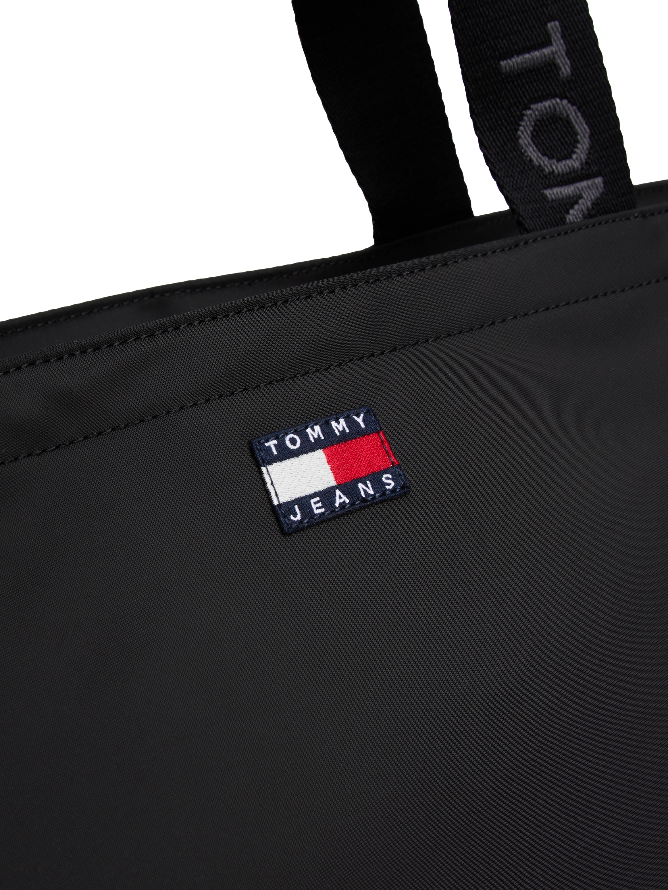 Tommy Jeans Tragetasche »TJW ESS DAILY TOTE«, Damen Umhängetasche, Shopper mit Logoflagge