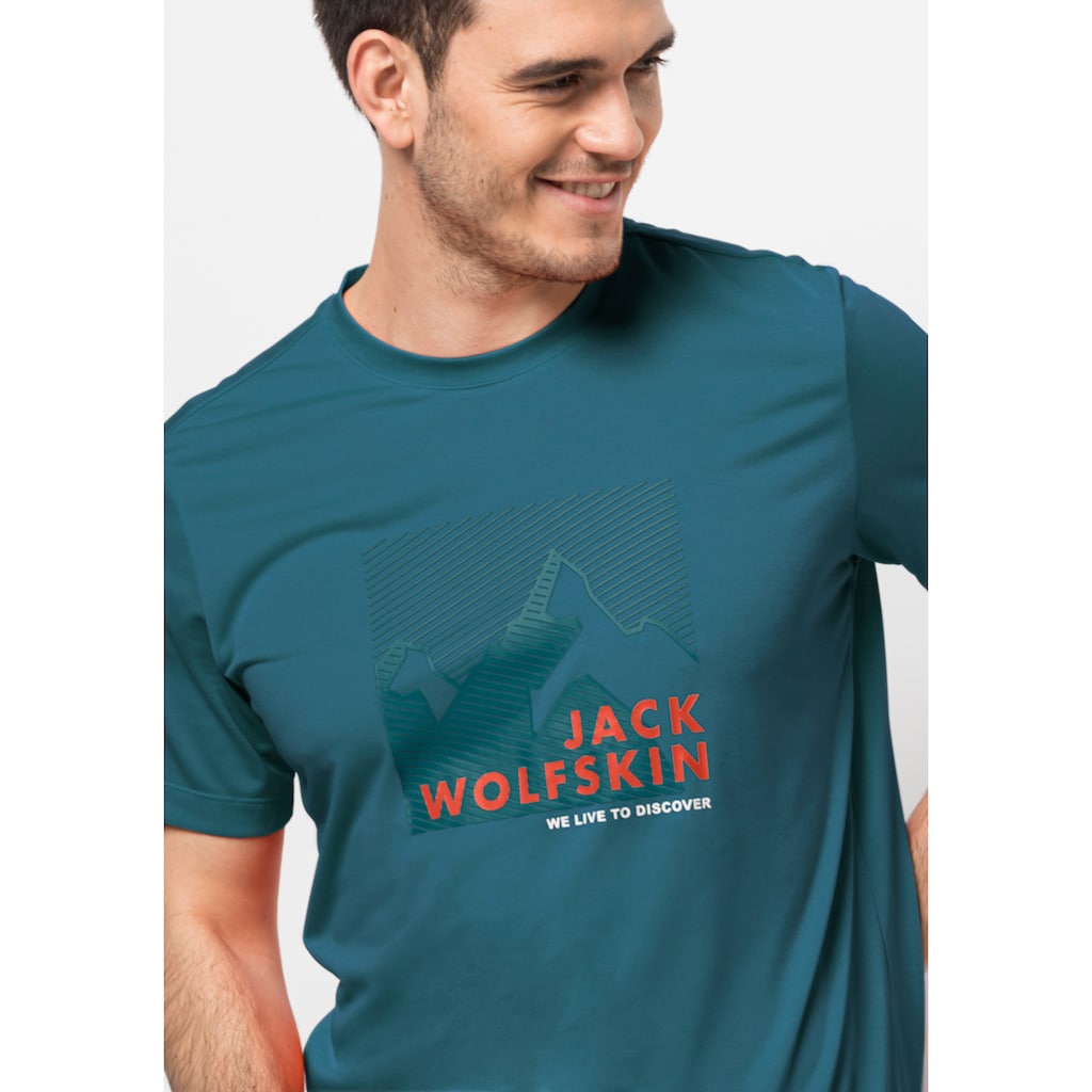 Jack Wolfskin Funktionsshirt »HIKING S/S GRAPHIC T M«