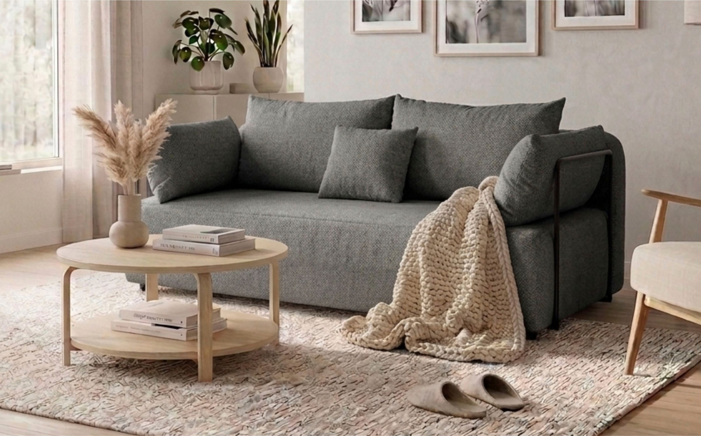 COLLECTION AB "Maria, B: 191 cm, Liegefl. 143x190 cm" Bettfunktion & Bettkasten, Federkern & Zierkissen, freistehend