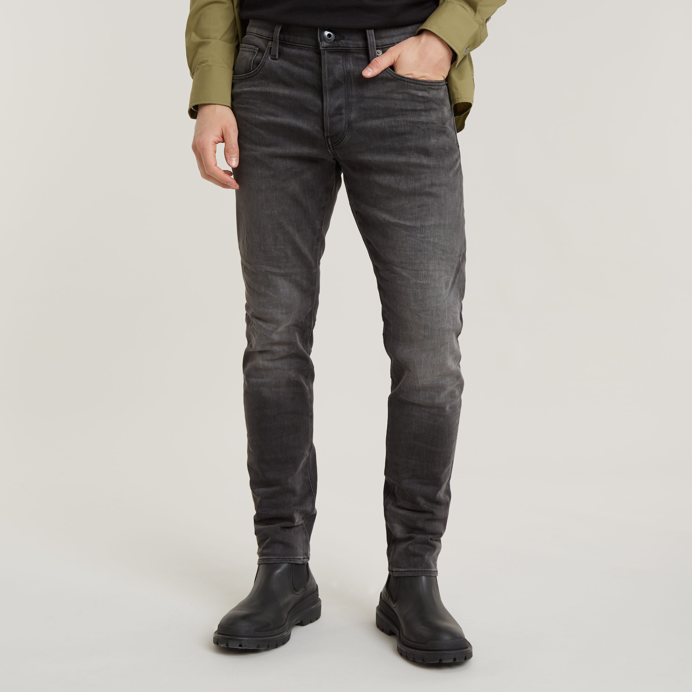 Slim-fit-Jeans »3301 Slim«, mit toller Waschung und Elasthan