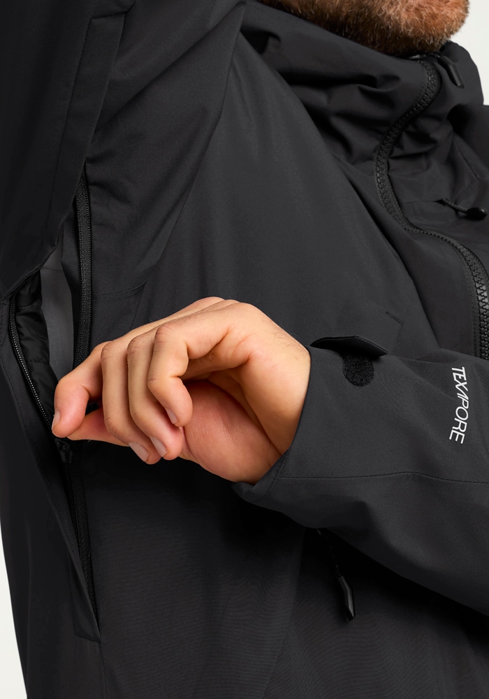 Jack Wolfskin Skijacke »FLOWLINE PRO 2L INS JKT M«, mit Kapuze