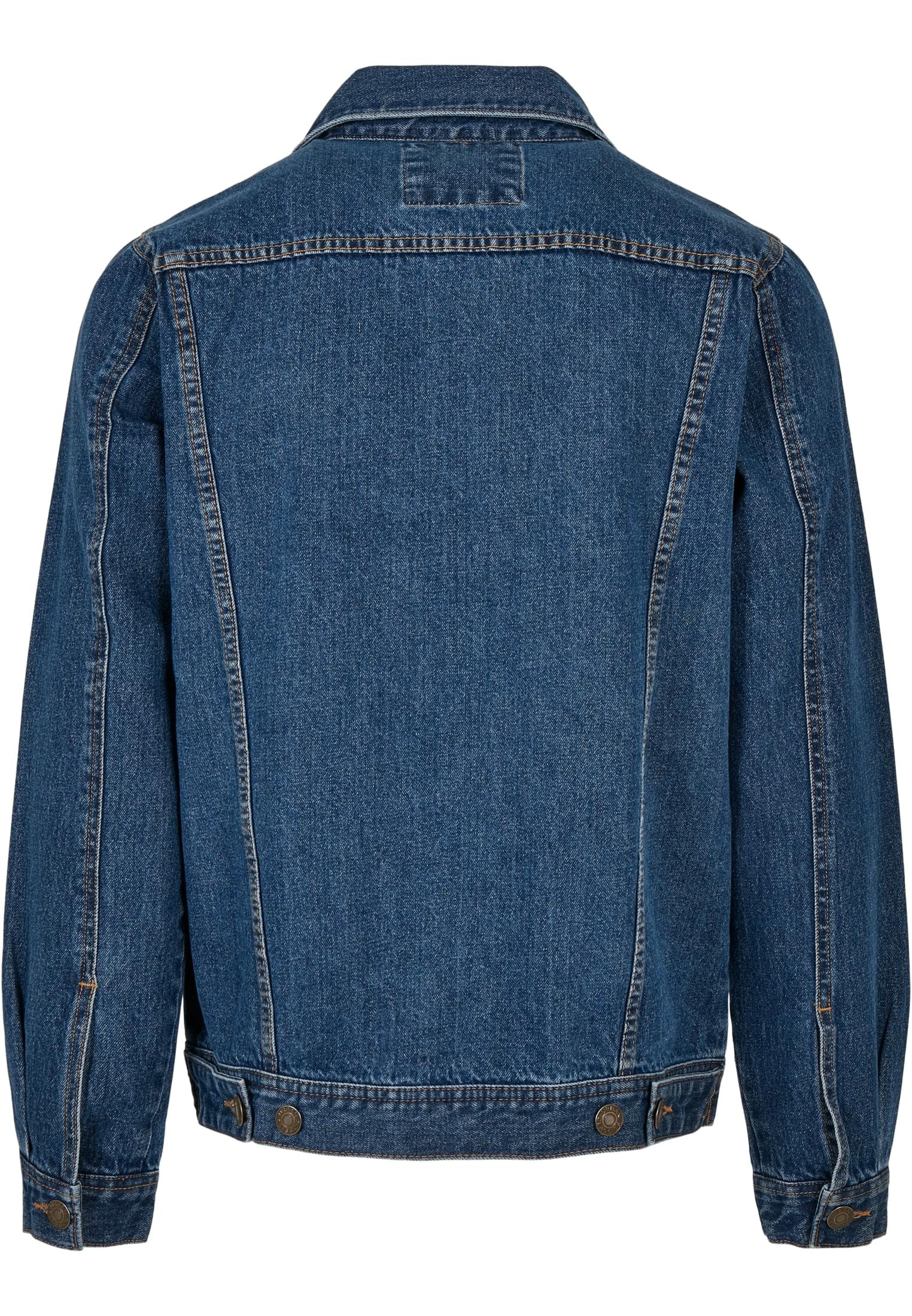 URBAN CLASSICS Jeansjacke »Urban Classics Herren Organic Basic Denim Jacket«, (1 St.), ohne Kapuze