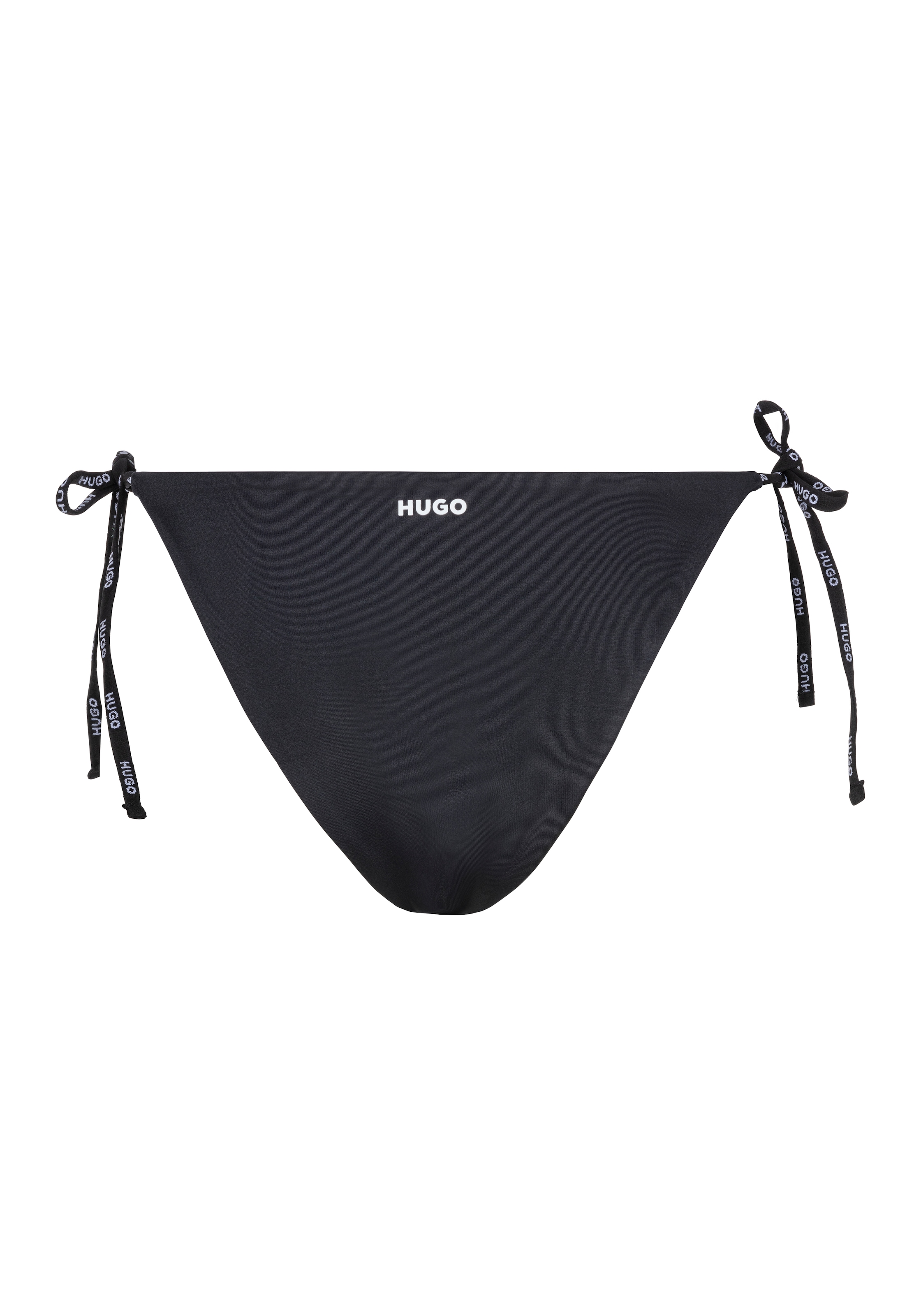 HUGO Underwear Bikini-Hose »PURE_SIDE TIE«, mit kontrastfarbenen Einsätzen