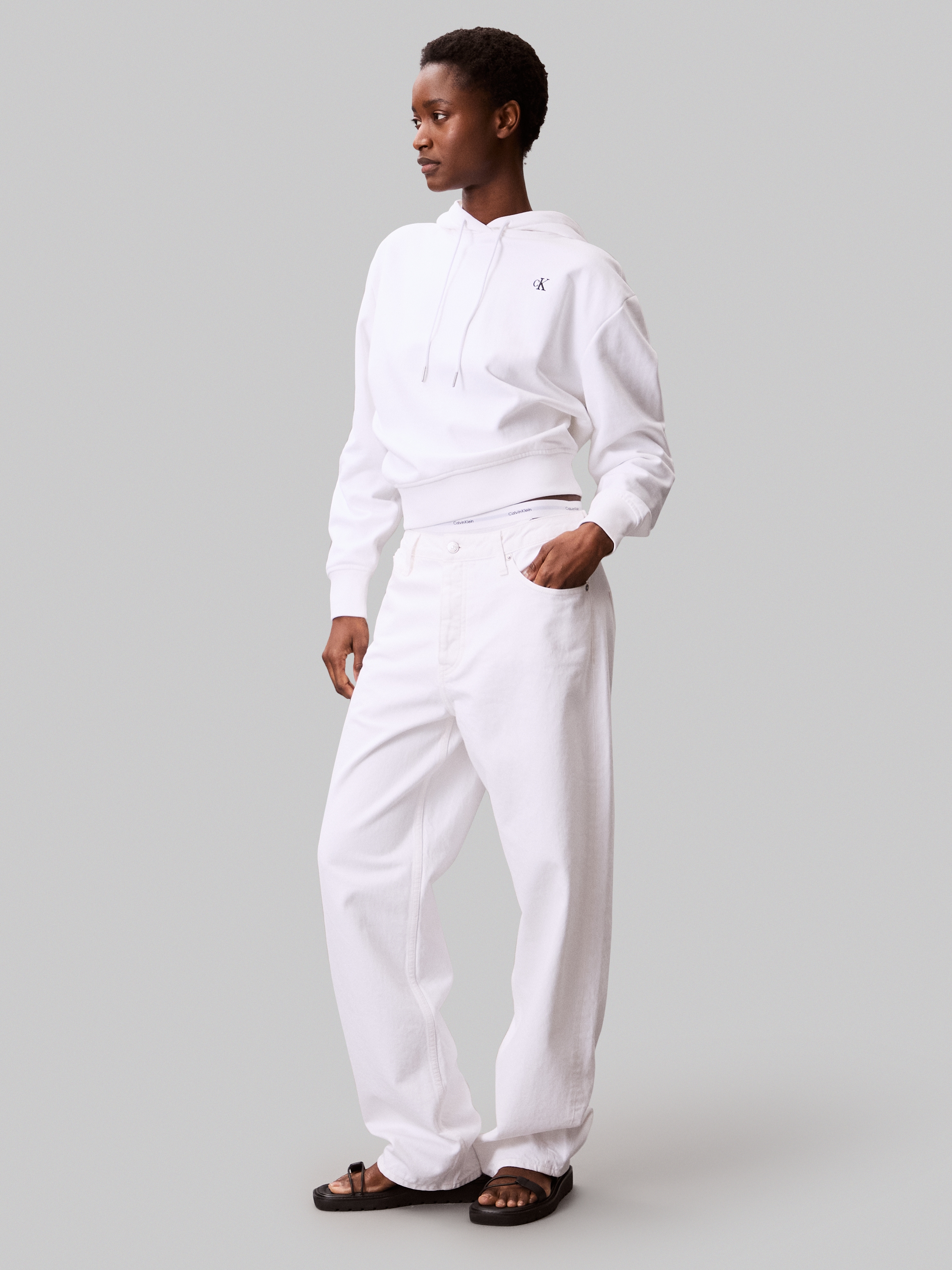 Calvin Klein Jeans Kapuzensweatshirt »LS ARCHIVE TERRY PO HOOD«, Mit Rundhalsausschnitt