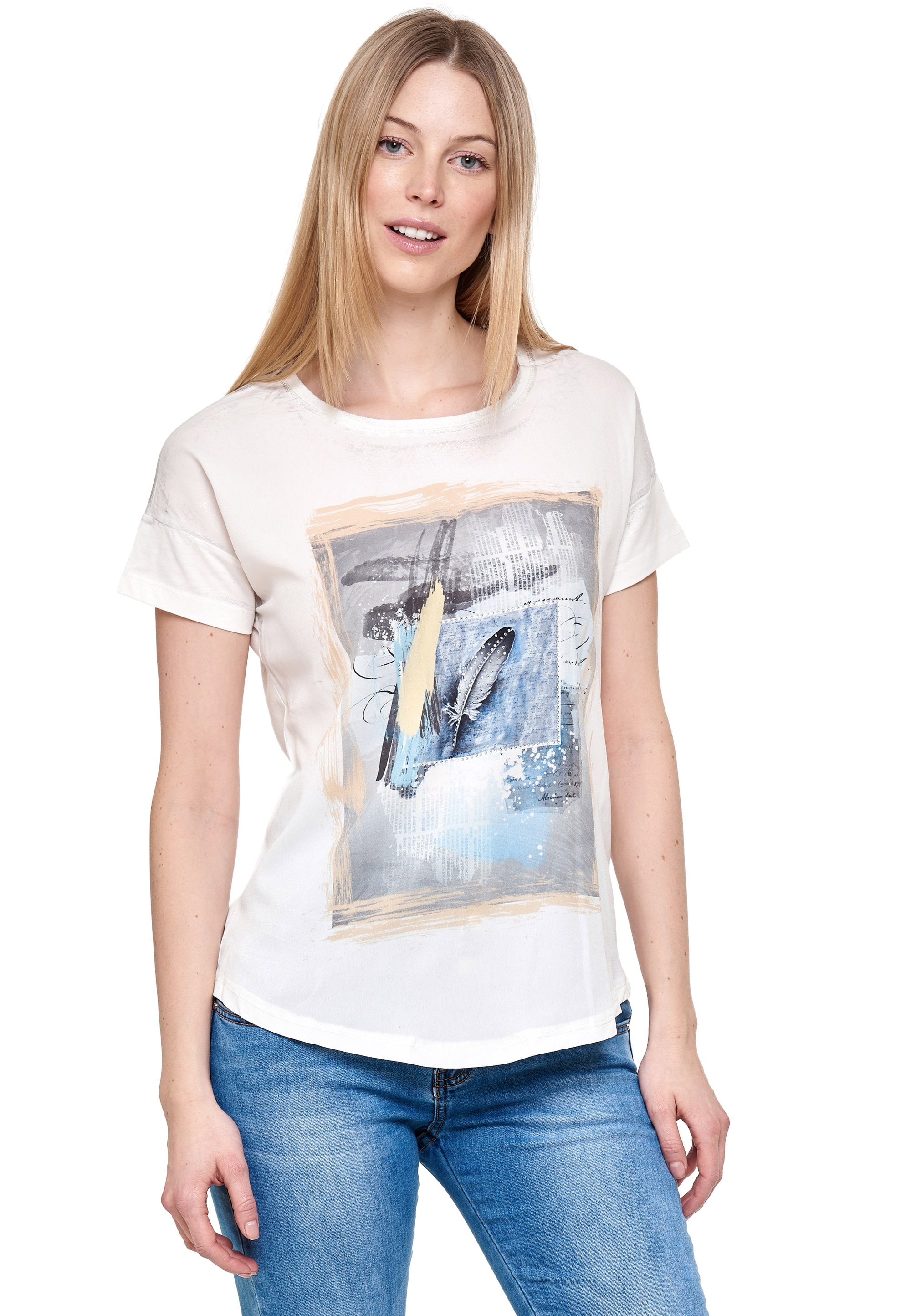 bestellen Decay T-Shirt, | BAUR Print modischem mit online