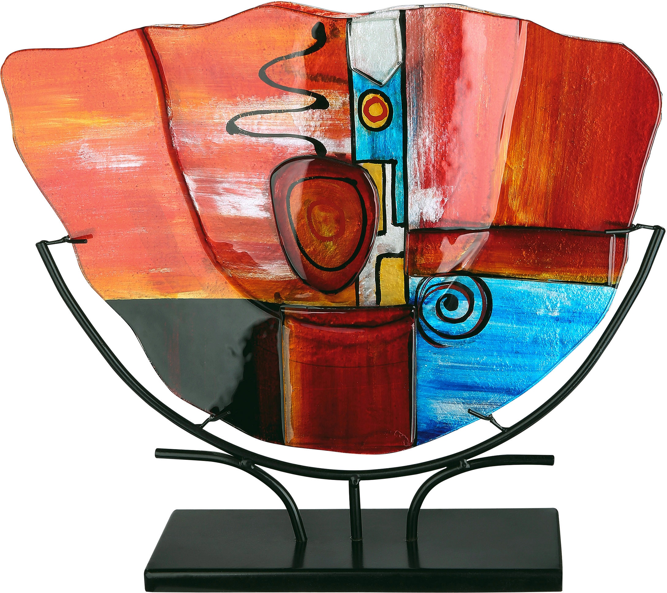 GILDE GLAS art Dekovase »New Life 1« (1 St.) handbema...