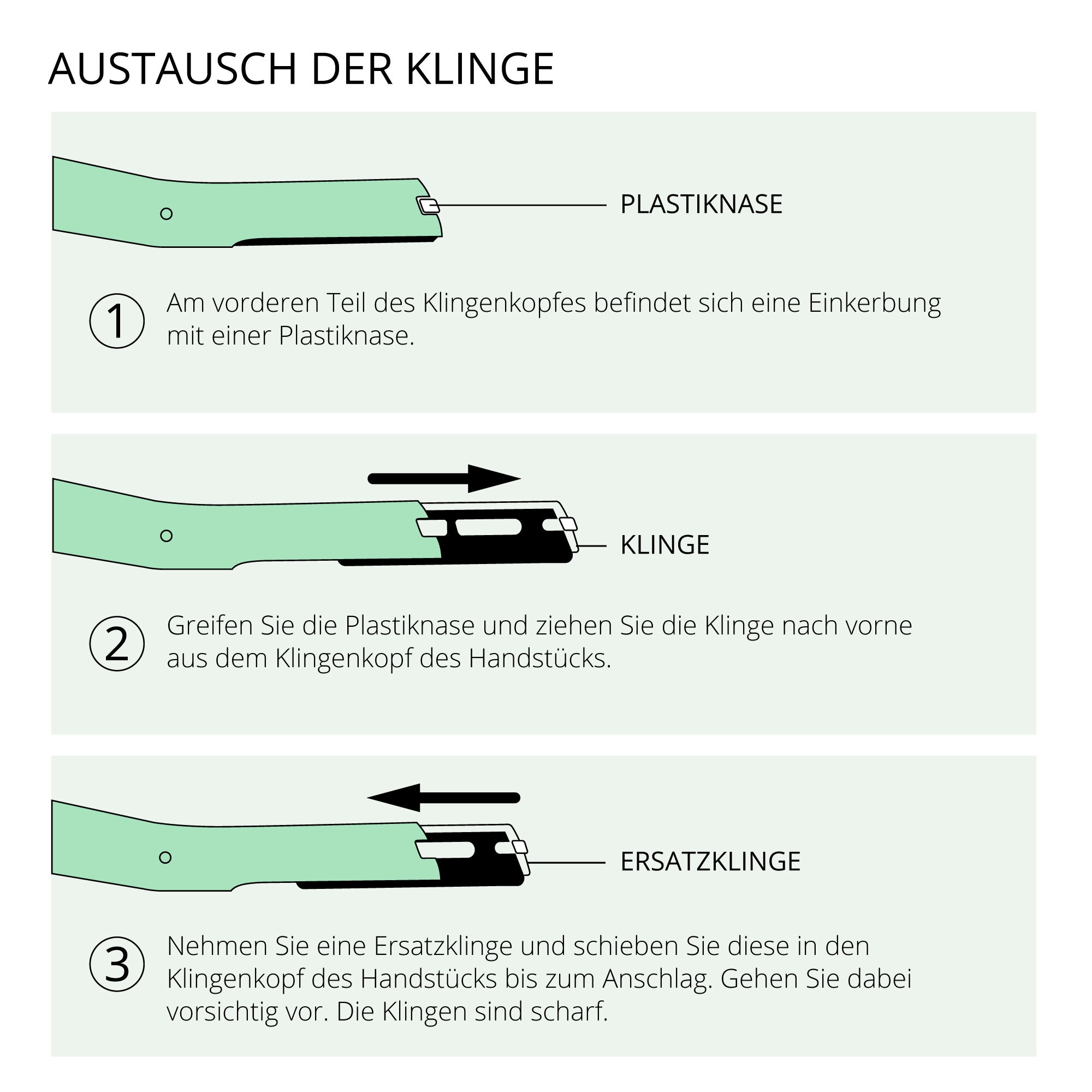 AILORIA Augenbrauenrasierer »Augenbrauen- und Gesichtspflege-Set VISAGIQUE«