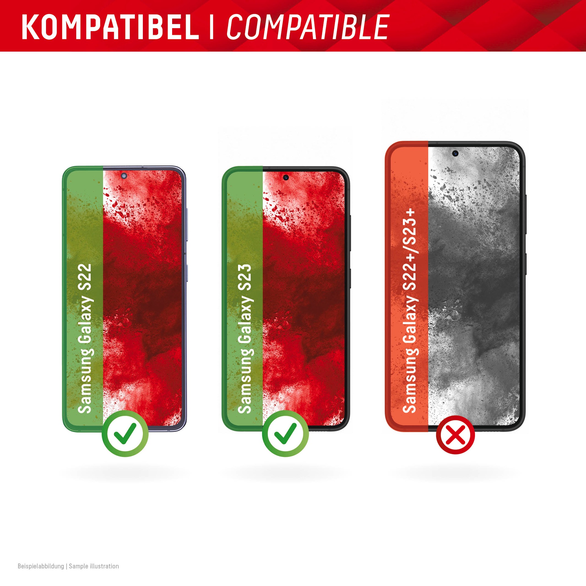 Displex Displayschutzglas »Real Glass Full Cover«, Displayschutzfolie, Schutzfolie, Bildschirmschutz, kratz- & stoßfest