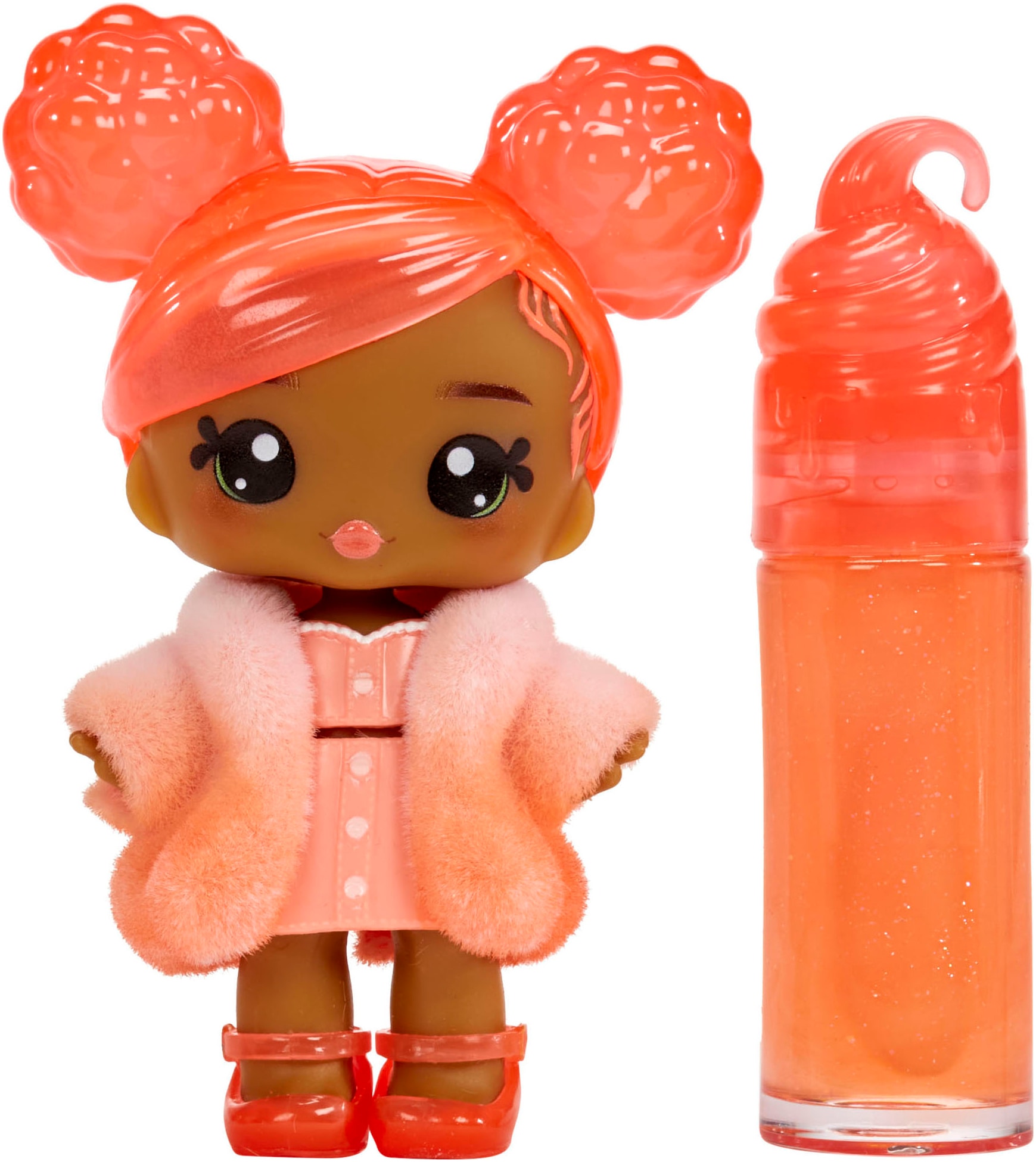 Minipuppe »Yummiland Lipgloss Doll - Piper Peach«, inklusive Schlüsselanhänger