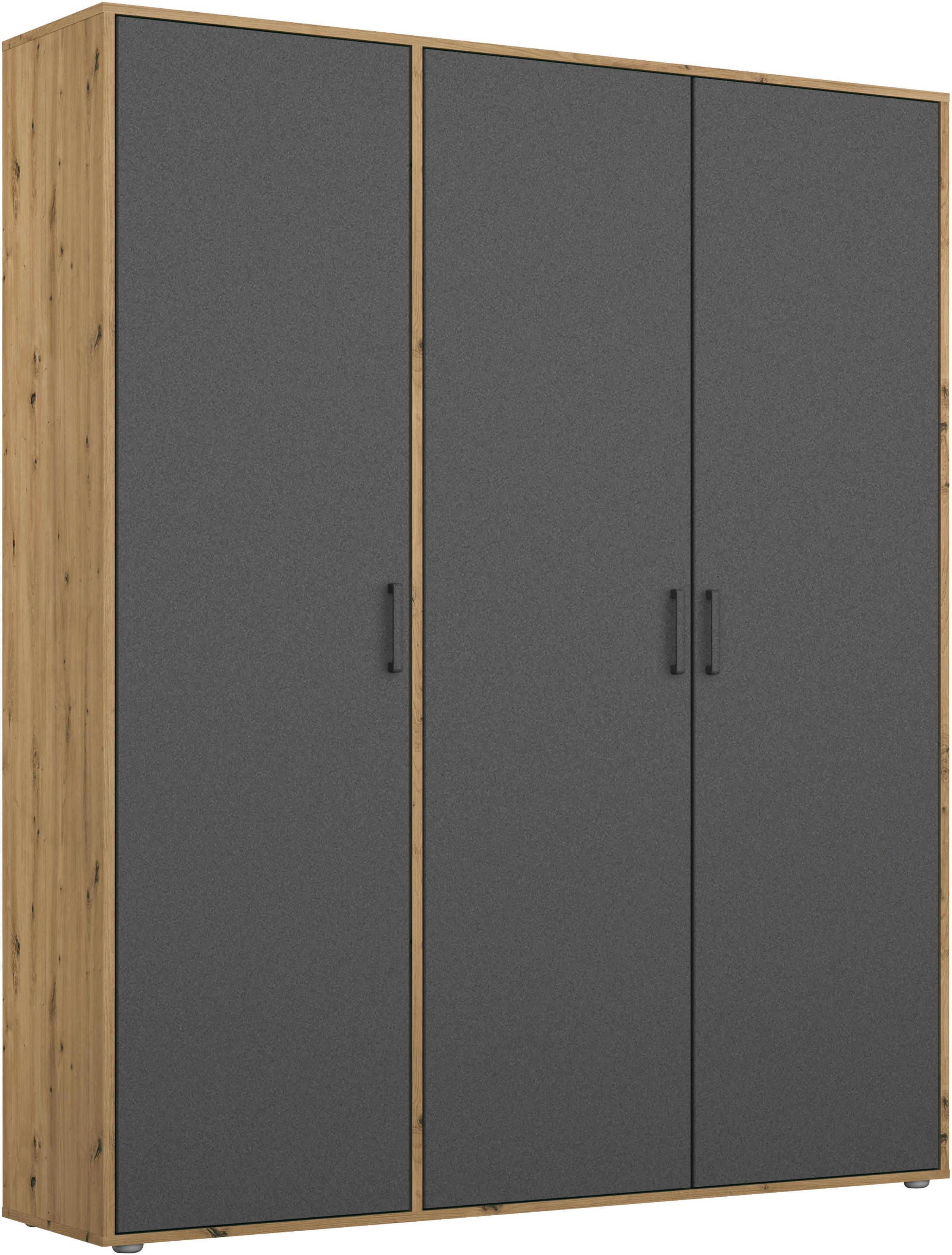 rauch Kleiderschrank "VOYAGER Garderobe Wäscheschrank Schlafzimmer" in 3 verschiedenen Ausstattungen BASIC/CLASSIC/PREMIUM, mit 2 modernen Griffvarianten, viel Stauraum MADE IN GERMANY