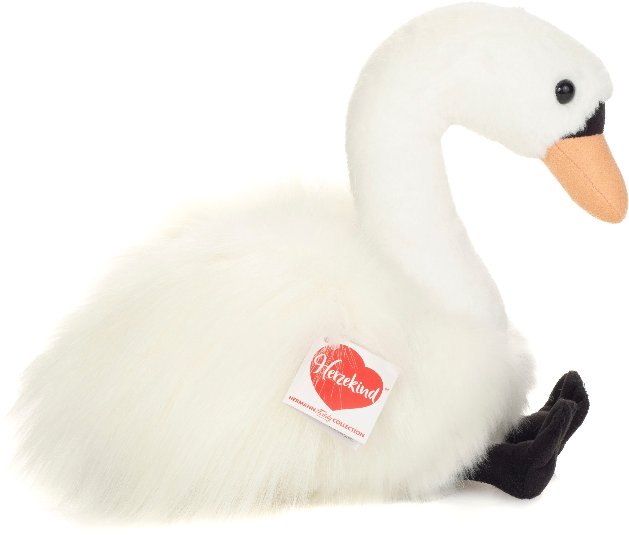 Teddy Hermann® Kuscheltier »Herzekind, Schwan Lizzy, 20 cm«, zum Teil aus recyceltem Material