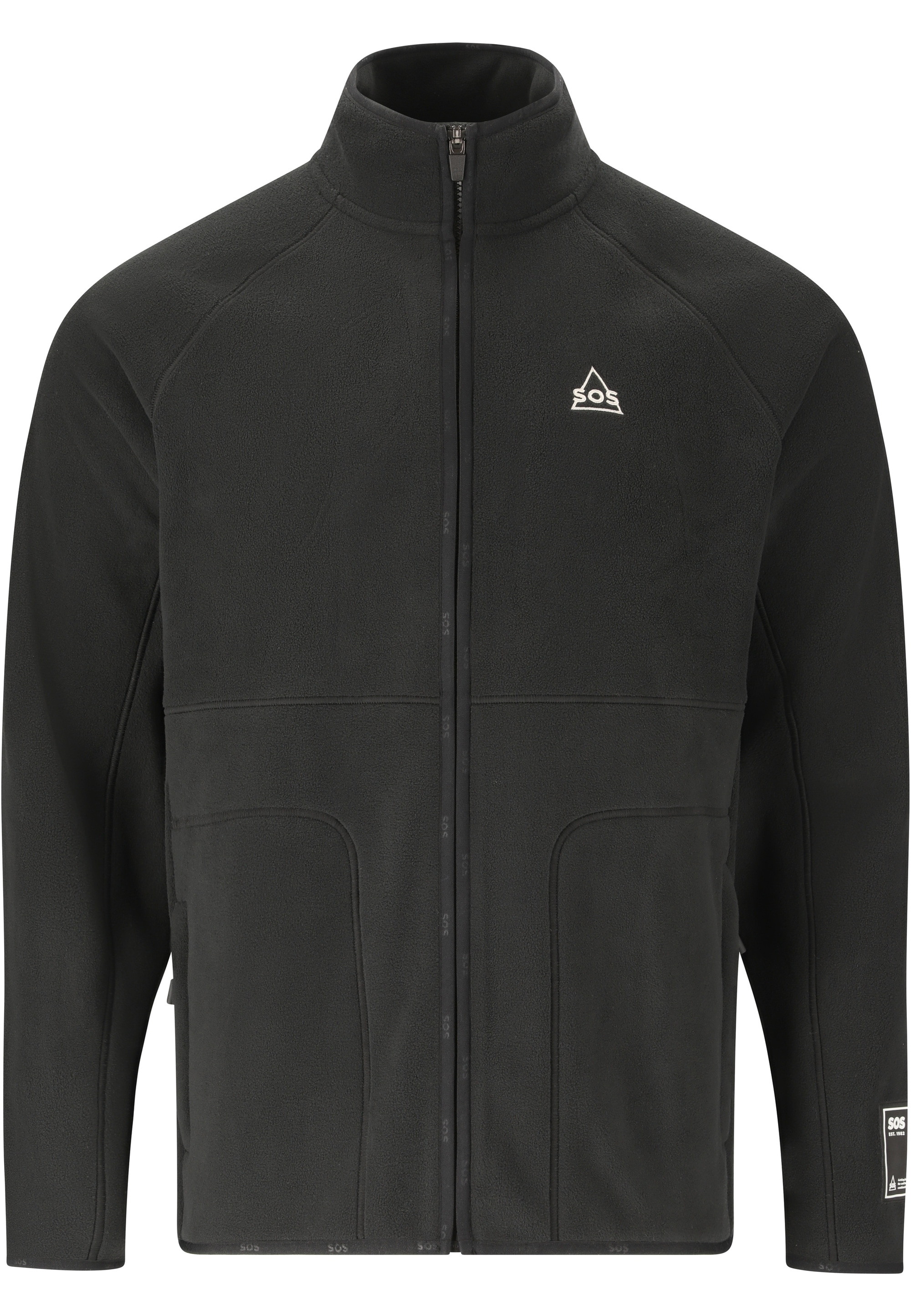 SOS Fleecejacke »Munson« aus atmungsaktivem und weichem Stoff