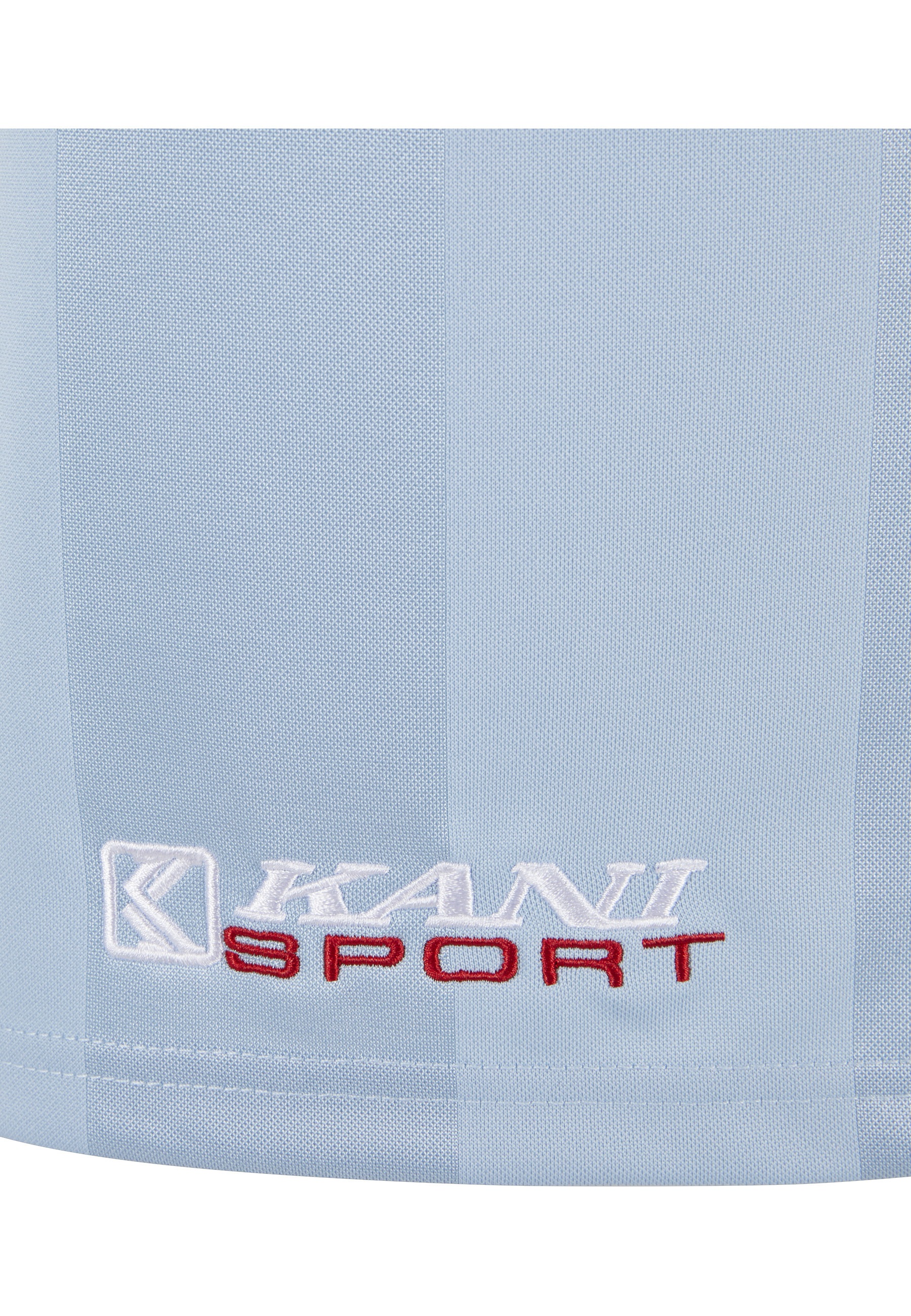 Shorts KARL KANI "Karl Kani Herren Karl Kani Sports Shadow Stripe Shorts", Herren, Gr. XL, US-Größen, light blau, 100% Polyester, normal, Hosen Shorts 3