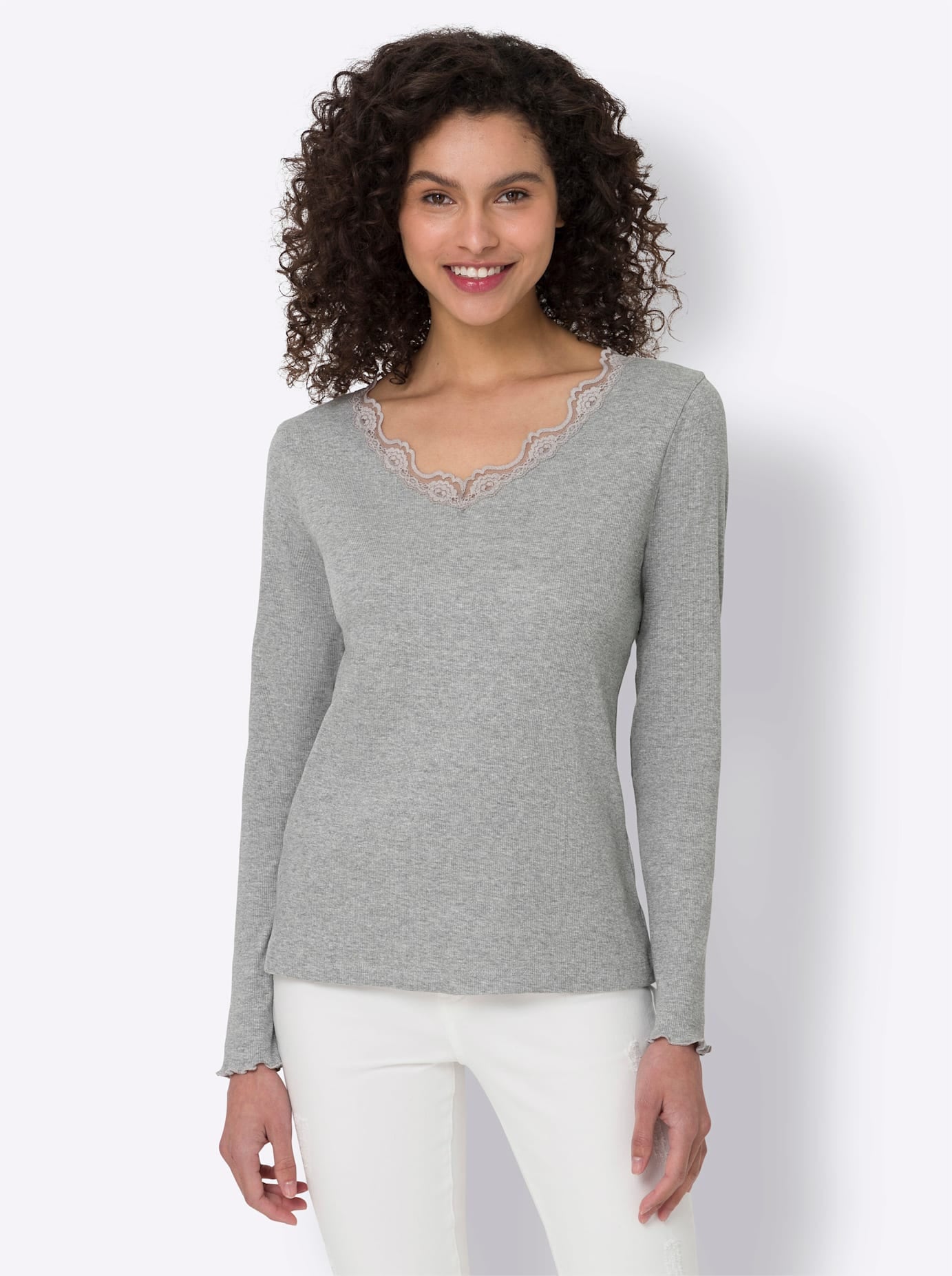 heine Langarmshirt "Langarm-Shirt" 1 Stk. tlg. günstig online kaufen