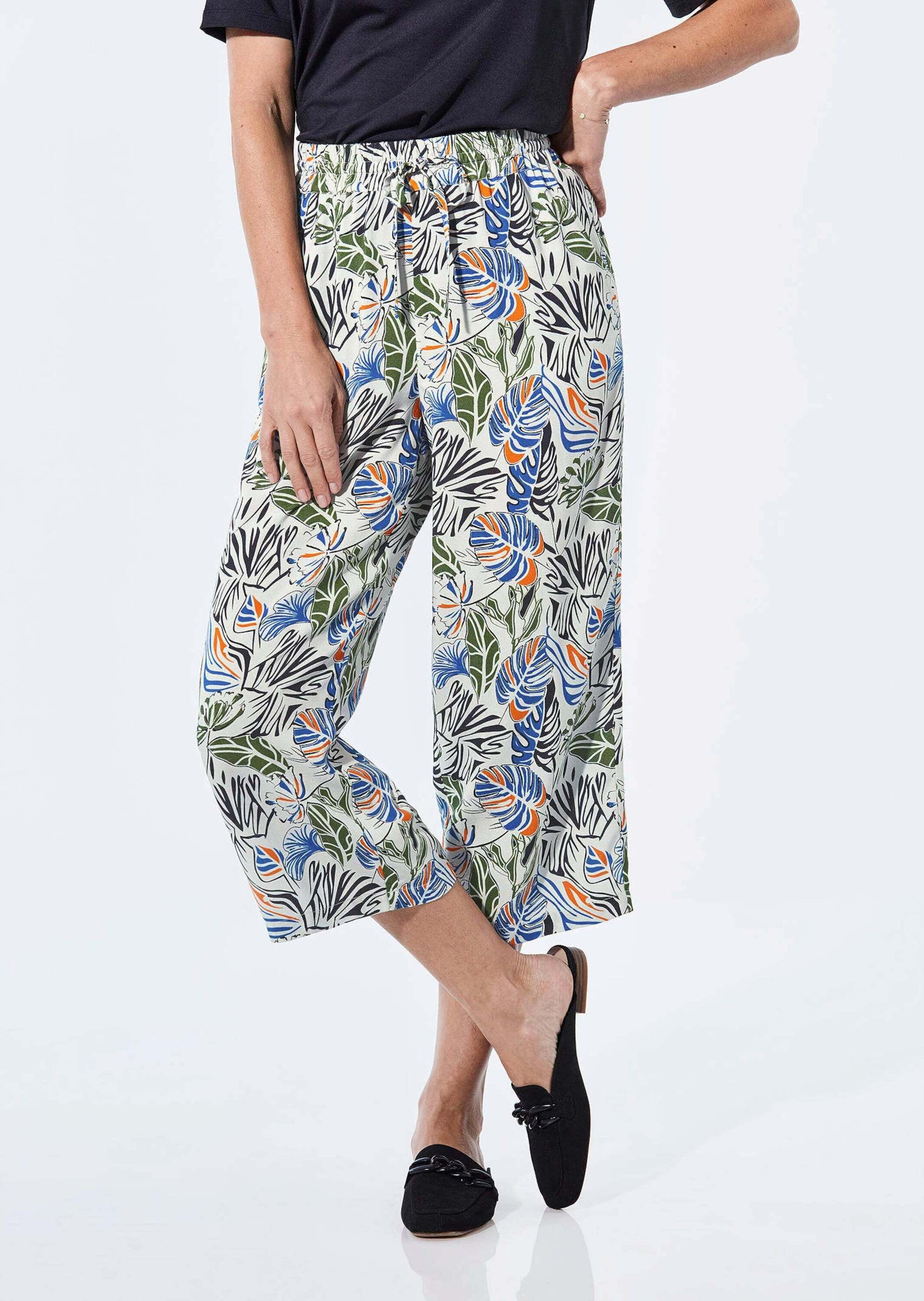 GOLDNER Schlupfhose "Kurzgröße Sommerliche Druckhose" günstig online kaufen