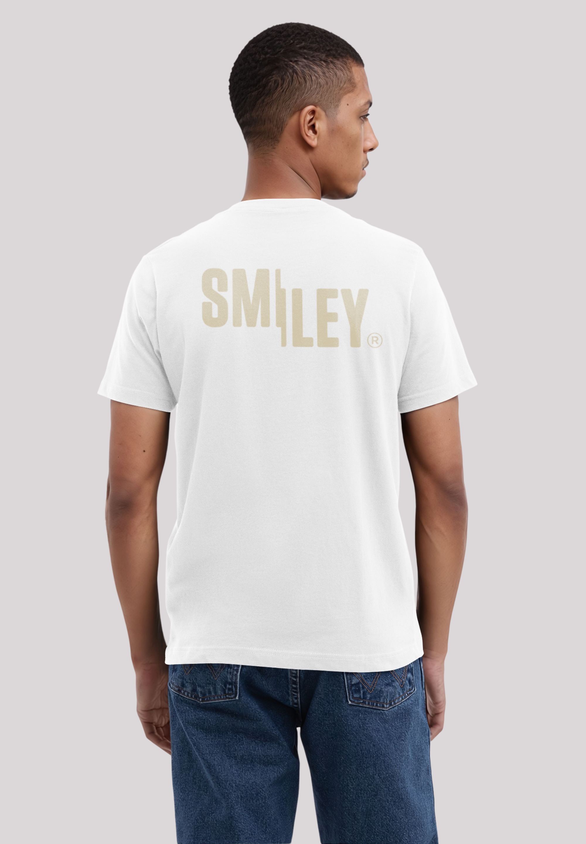 F4NT4STIC T-Shirt »Smiley Icon Light«, Premium Qualität