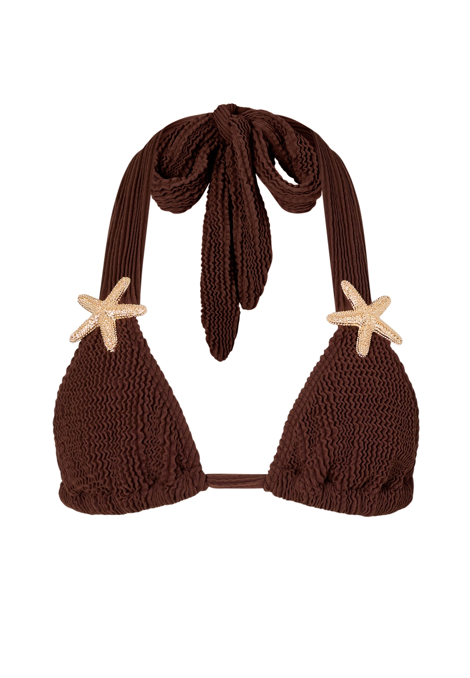 Moda Minx Balconette-Bikini »Starfish Scrunch Triangle Top«, (1 St.), mit tollen Seestern-Elementen