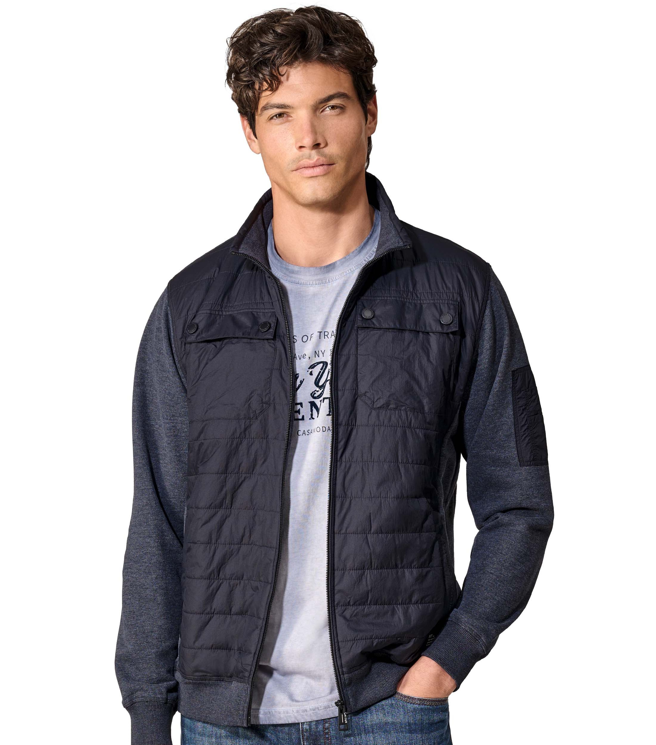 CASAMODA Sweatjacke "CASAMODA Sweatjacke uni"