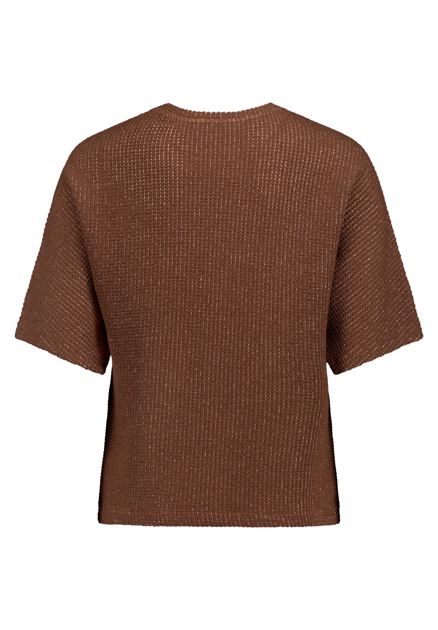 Betty&Co Kurzarmshirt »Damen mit Lurexfaden« 1