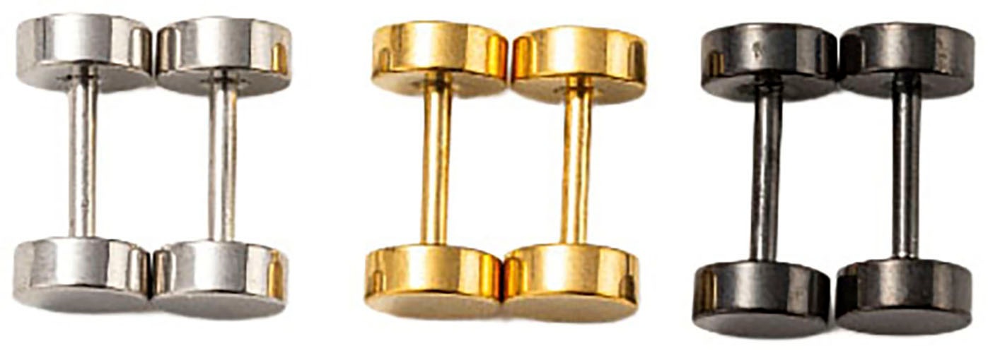 Firetti Ohrstecker-Set »Multipack Schmuck Geschenk Edelstahl Ohrschmuck Ohrringe«, (Set, 6 tlg.), Made in Germany