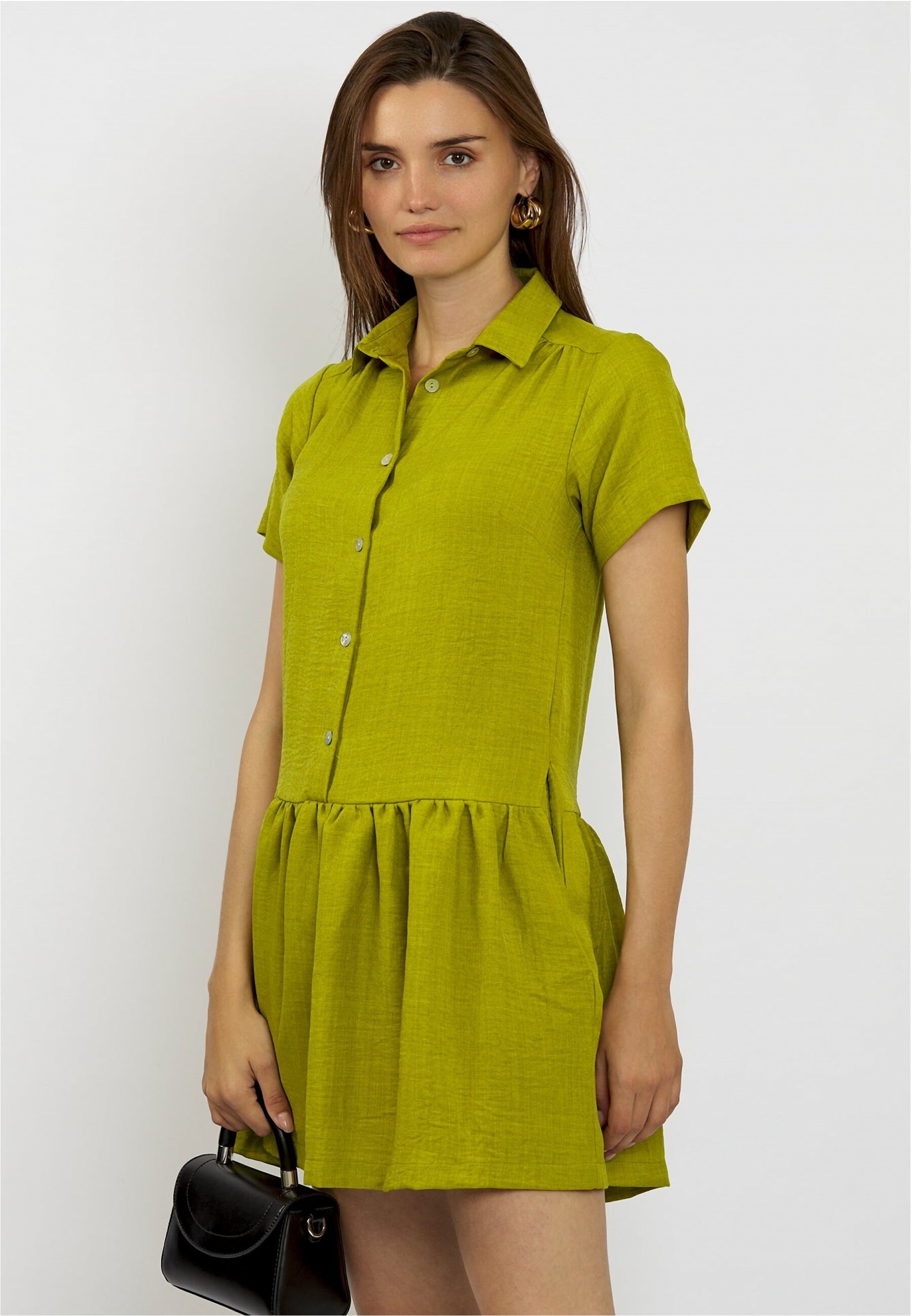 freshlions Jerseykleid »Corin«, im kurzen Schnitt