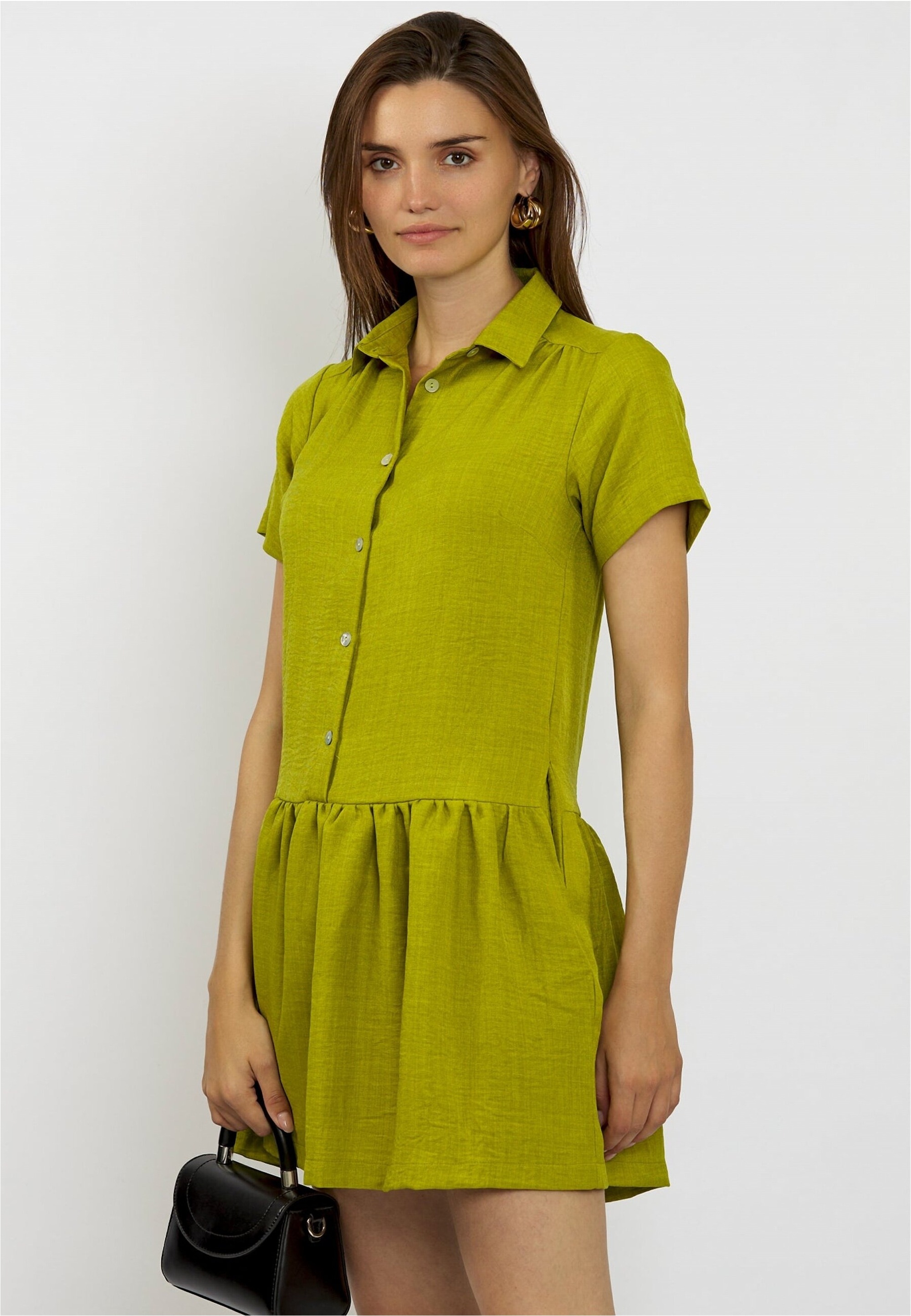 Thumbnail - freshlions Jerseykleid "Corin" 1 Stk. tlg. im kurzen Schnitt