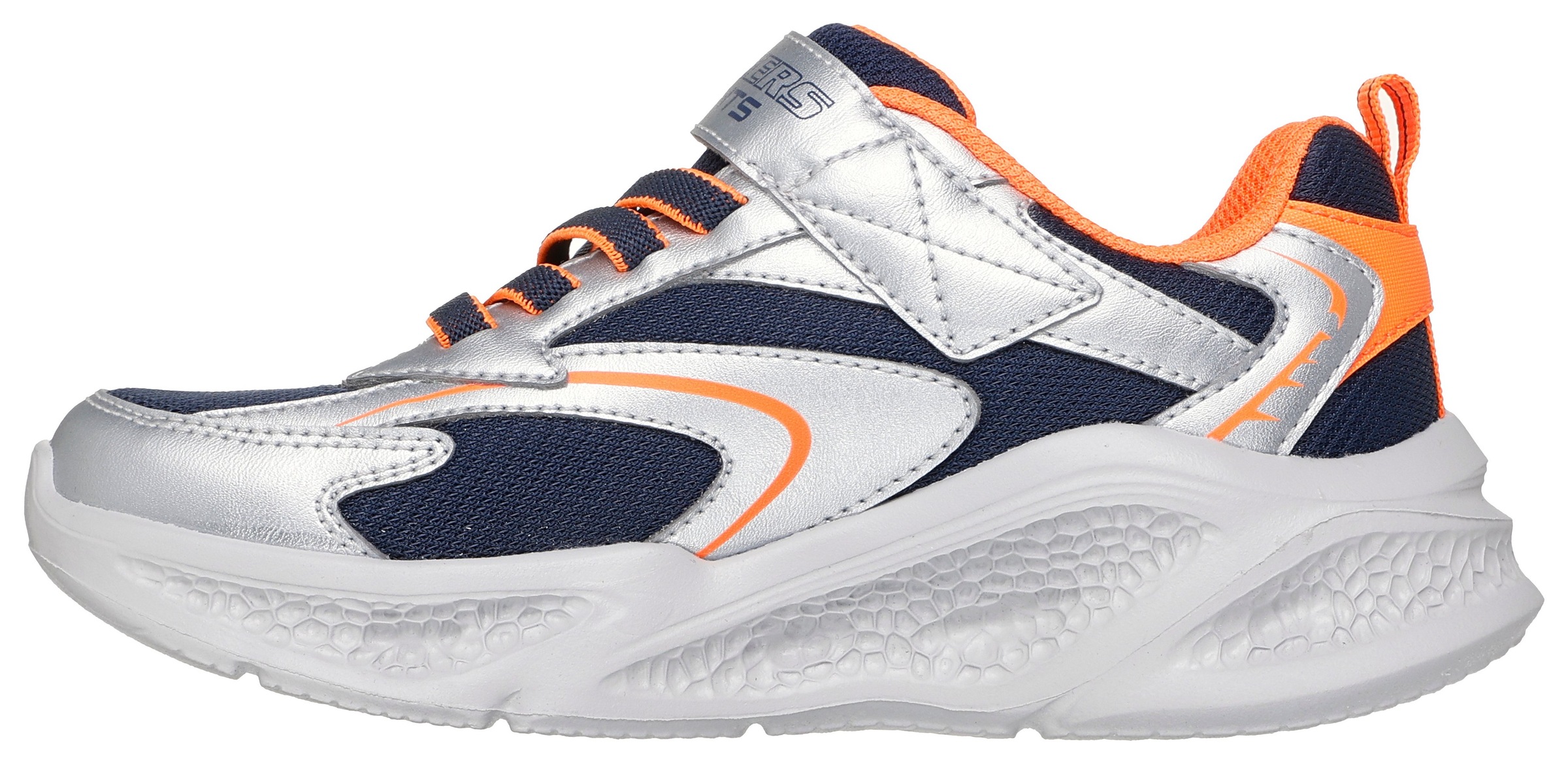 Skechers Sneaker »SKECHERS METEOR-LIGHTS«, Klettschuh mit Blinkfunktion, Größenschablone zum Download