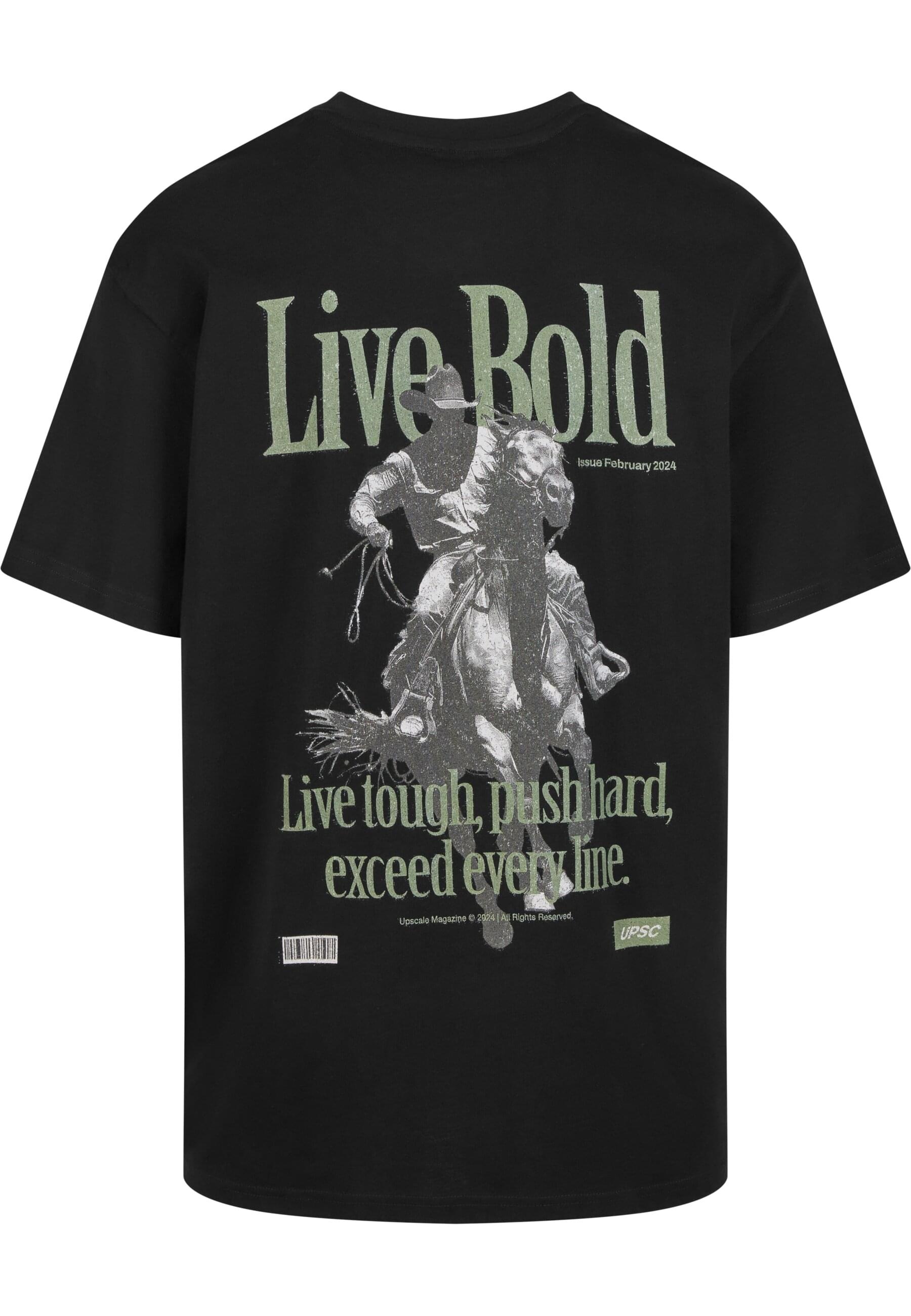 MisterTee T-Shirt "MisterTee Live Bold Oversize Tee" 1 Stk. tlg. günstig online kaufen