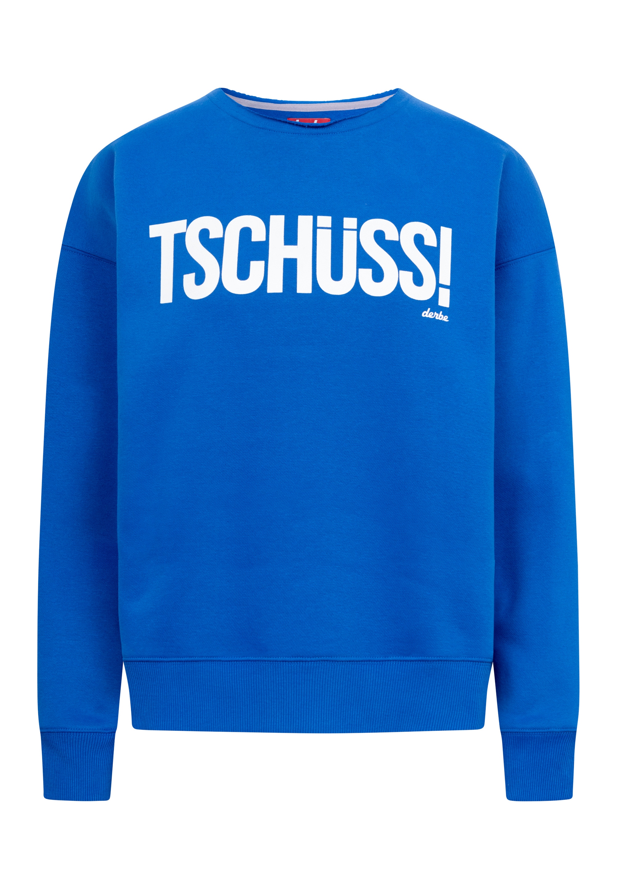 Derbe Sweatshirt "Tschüss", Schriftzug, Nachhaltig, Organic Cotton günstig online kaufen