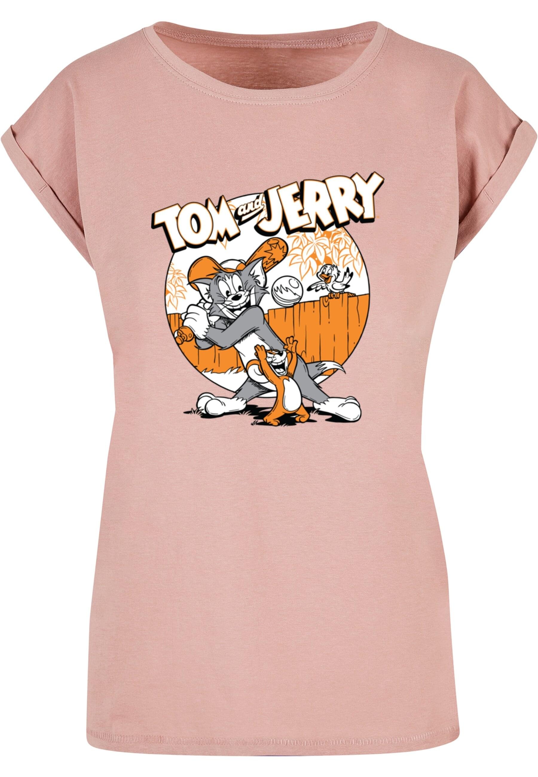ABSOLUTE CULT T-Shirt »ABSOLUTE CULT Damen Ladies Tom and Jerry - Baseball T-Shirt«, (1 tlg.)