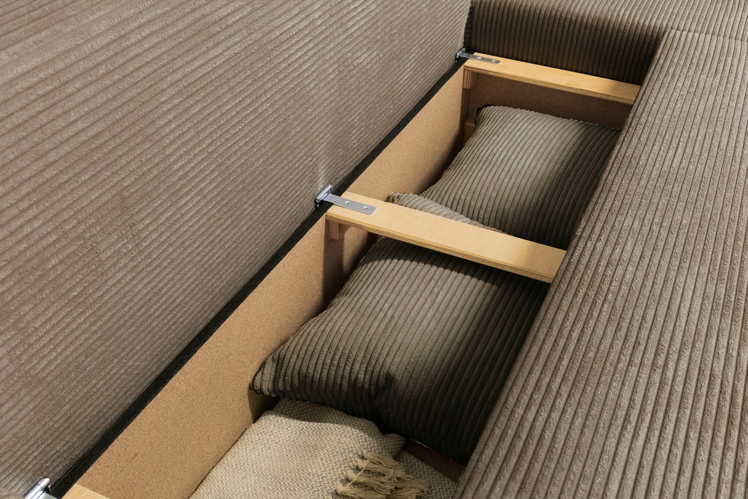 Jockenhöfer Gruppe Ecksofa »Polaris L-Form, B: 191 cm« mit Bettfunktion & Bettkasten, Unser Dauertiefpreis