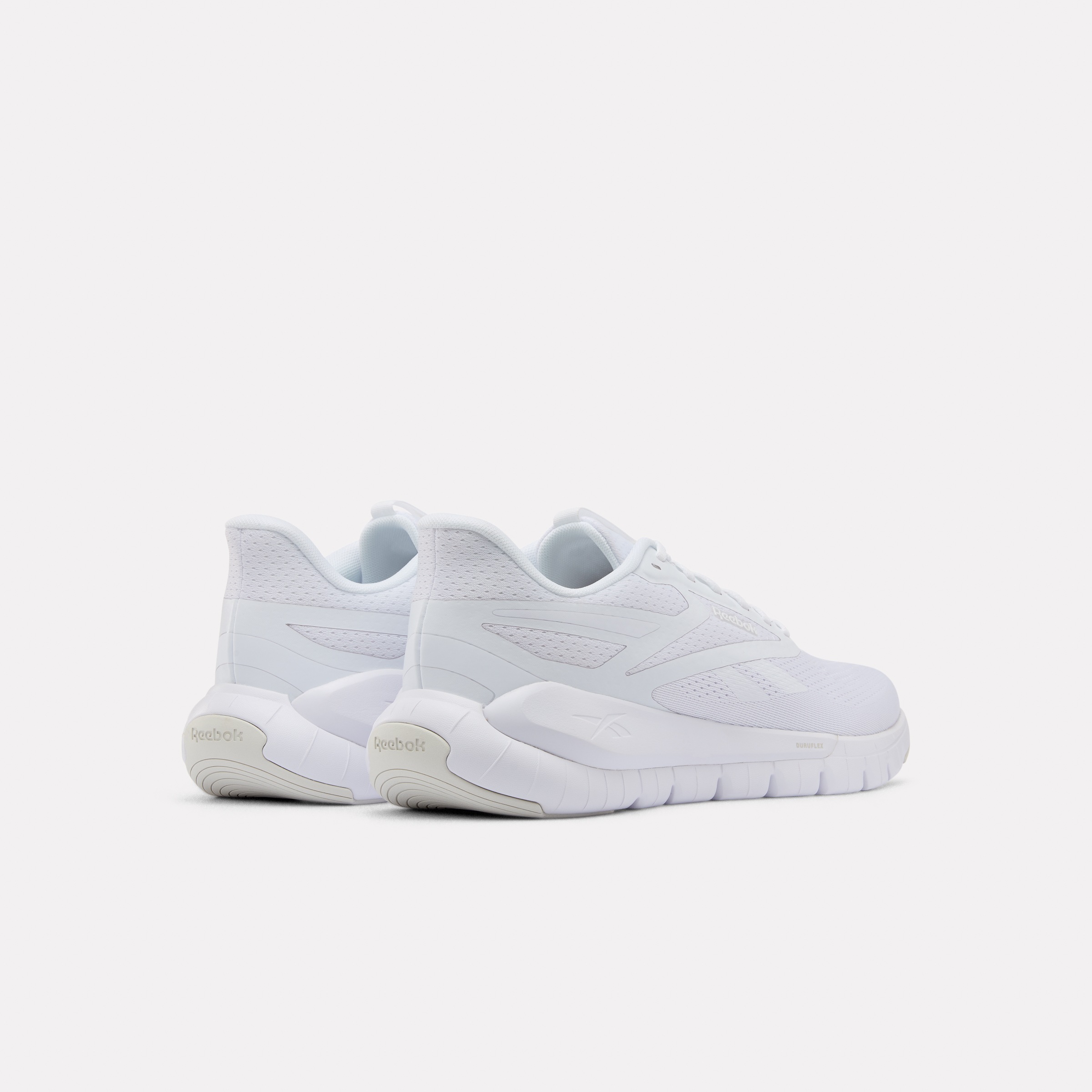 Trainingsschuh REEBOK "REEBOK FLEX TRAINER", Damen, Gr. 47, ftwr weiß, barely grau, Synthetik, Textil, Schuhe 3