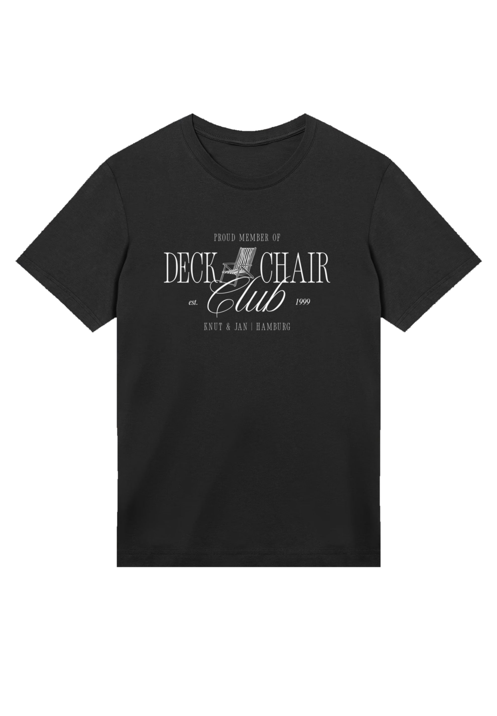 F4NT4STIC T-Shirt »Deck Chair Club Knut und Jan«, Osteee Kollektion, Urlaub, Ahoi Moin