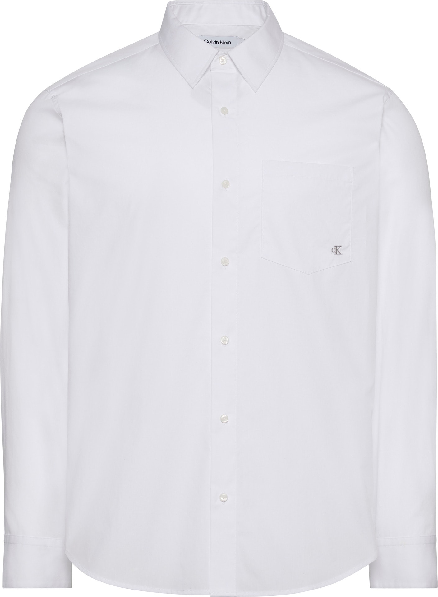 Calvin Klein Jeans Langarmhemd "LS POPLIN CLASSIC SHIRT", mit Monogramm-Sti günstig online kaufen