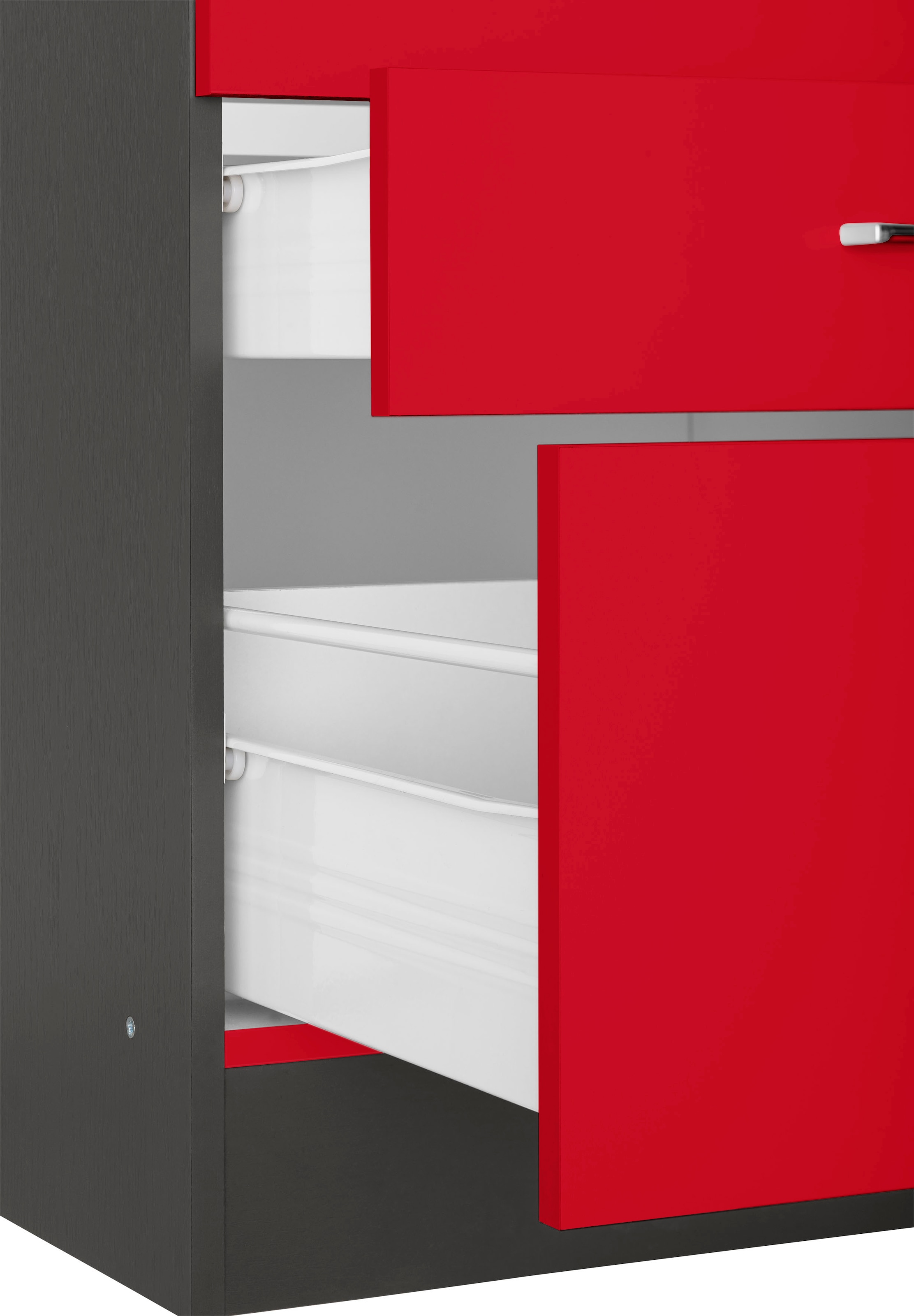 KOCHSTATION Küchenzeile »KS-Paris« ohne E-Geräte, Breite 270 cm