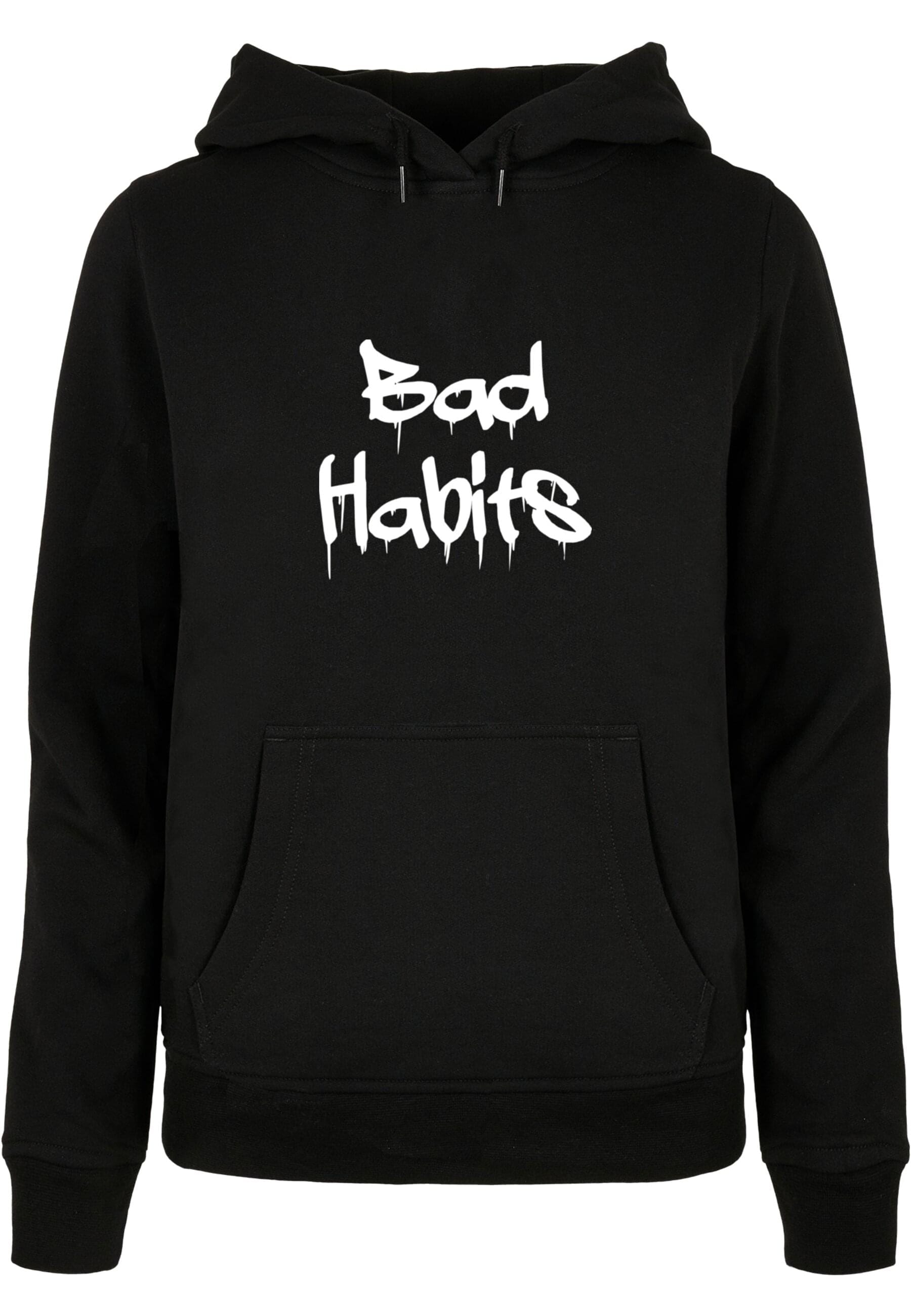 Merchcode Kapuzenpullover "Merchcode Damen Ladies Bad Habits Basic Hoody" günstig online kaufen