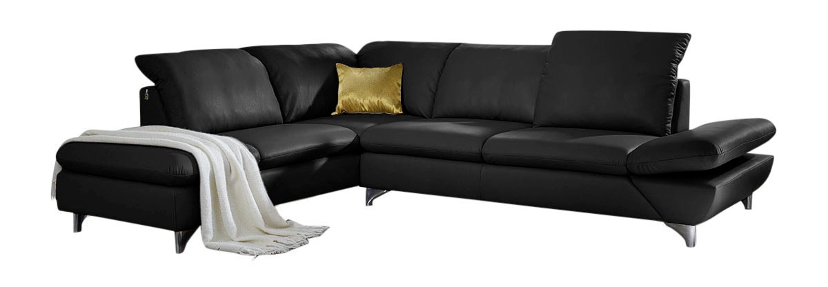 W.SCHILLIG Ecksofa "taoo, elegant und zeitlos, bequem, L-Form" mit Sitziefe günstig online kaufen